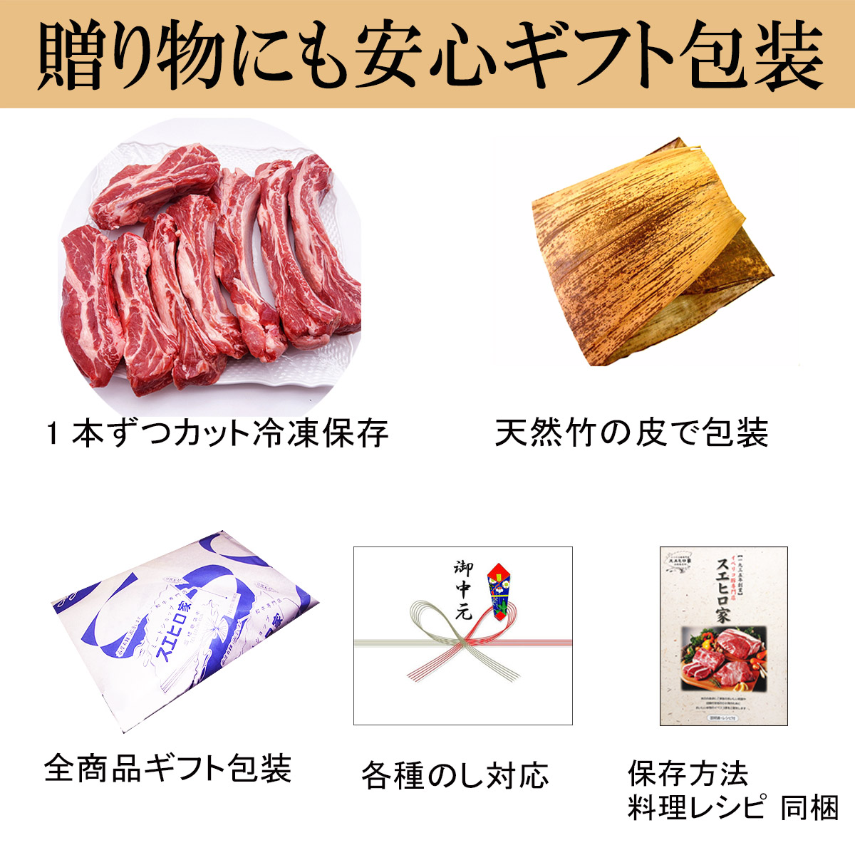 【豪快にかぶりつく】 国産骨付きスペアリブ 1.3kg