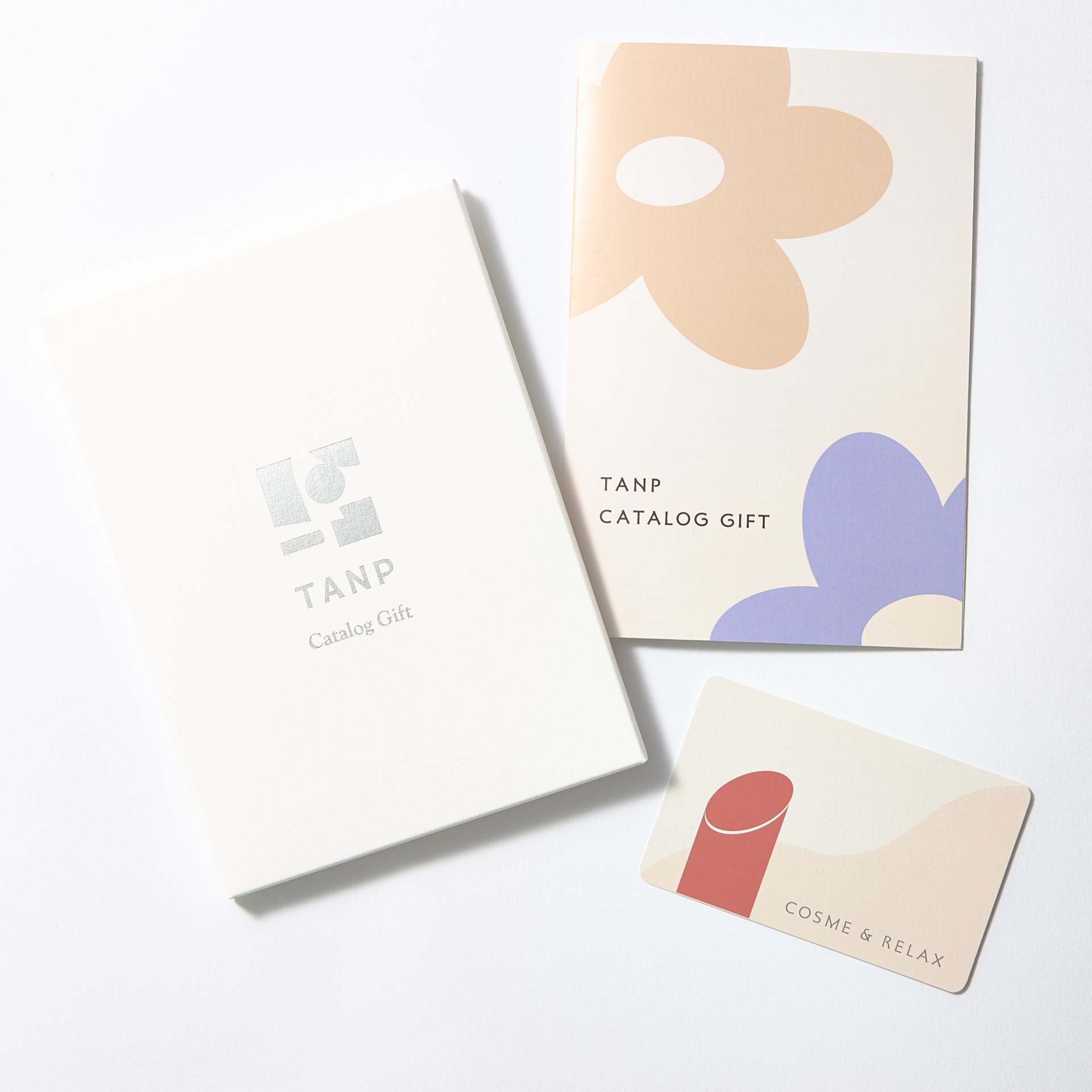 【名入れ】コスメカタログ&ハートレザーコンパクトミラーセット