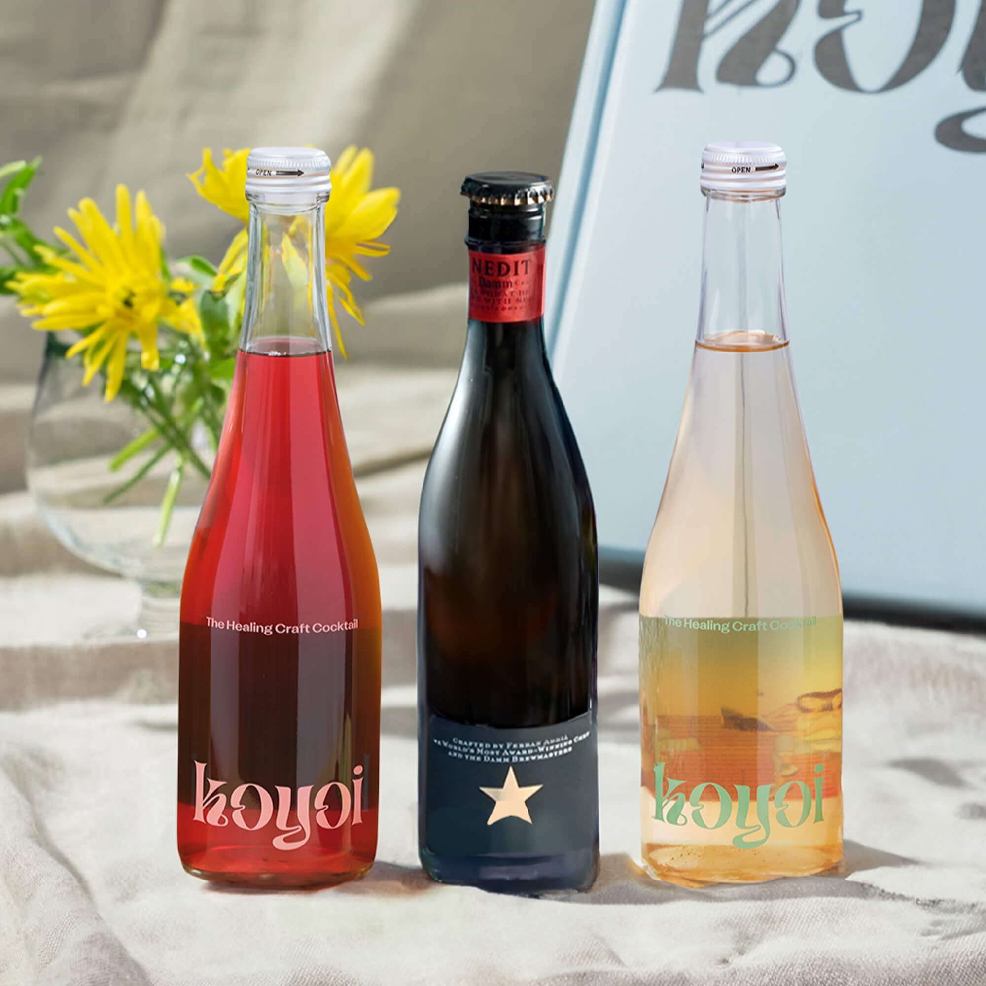 爽快3本飲み比べ！ビール1種＆スパークリングカクテル2種