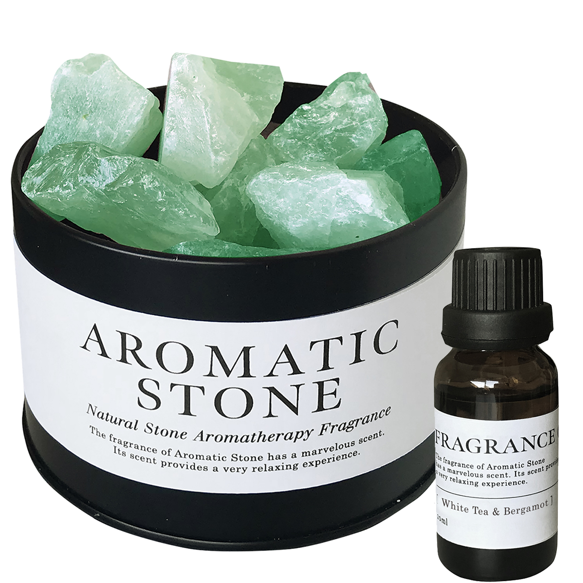 AROMATIC STONE（エメラルド） ホワイトティー＆ベルガモットの香り