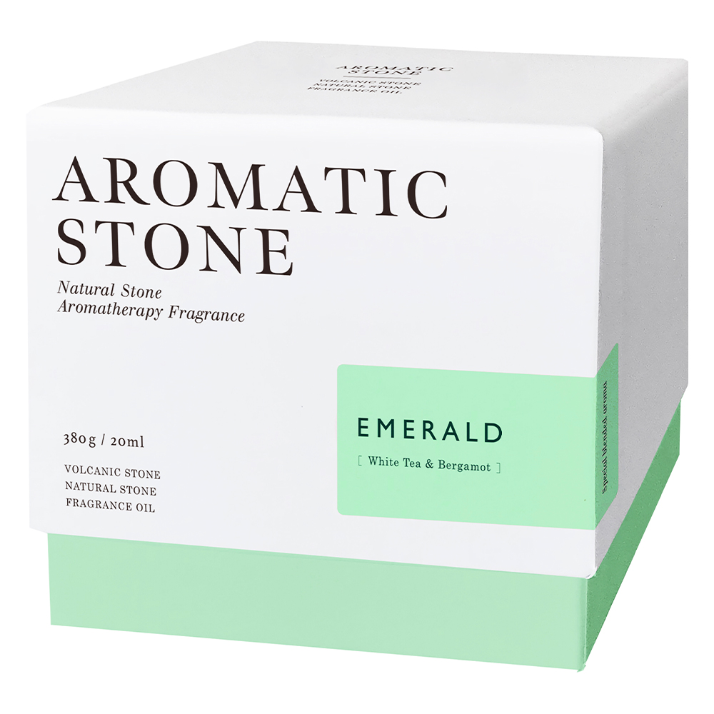 AROMATIC STONE（エメラルド） ホワイトティー＆ベルガモットの香り