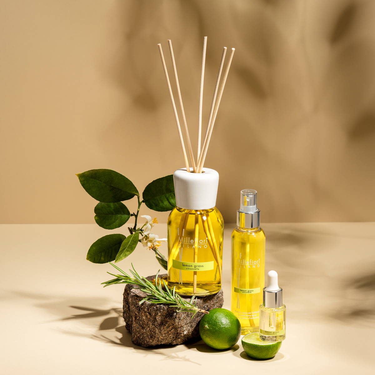 MILLEFIORI ミラノディフューザー（サンダロベルガモット