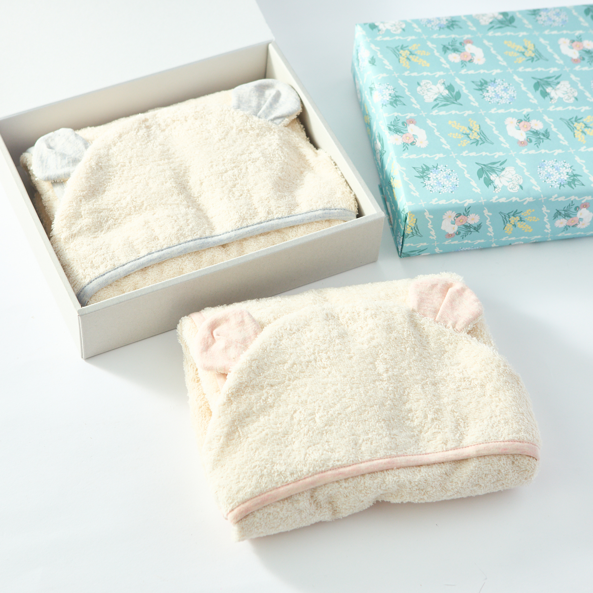 【名入れギフト】ママとつくった 成長によりそうオーガニックフード付きバスタオル