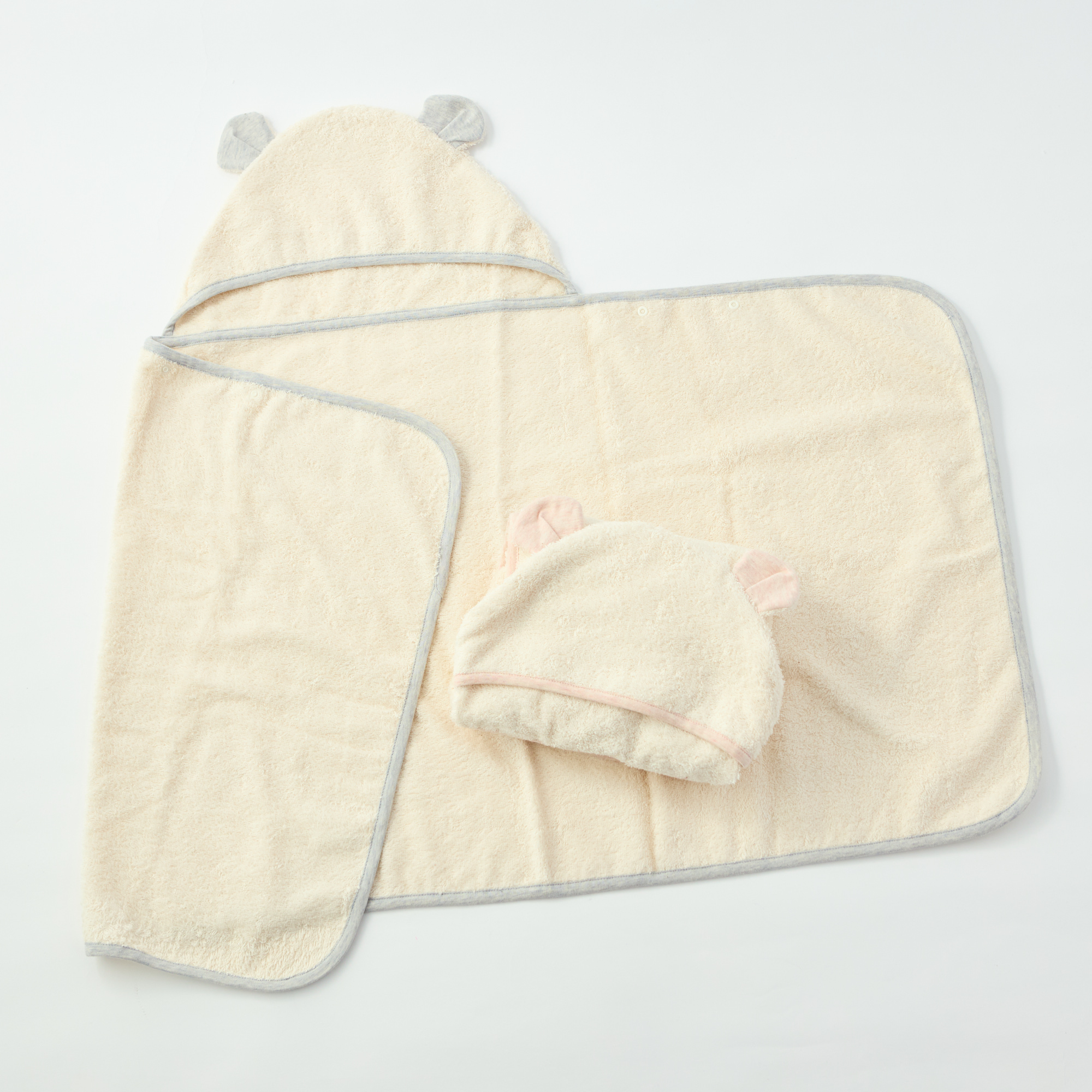 【名入れギフト】ママとつくった 成長によりそうオーガニックフード付きバスタオル