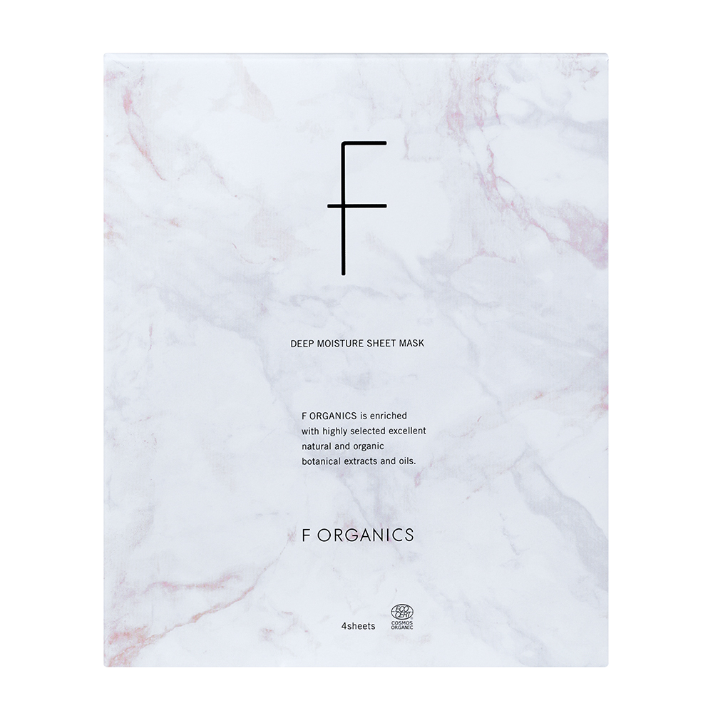 ディープモイスチャー シートマスク 4枚入 | F ORGANICS（エッフェ