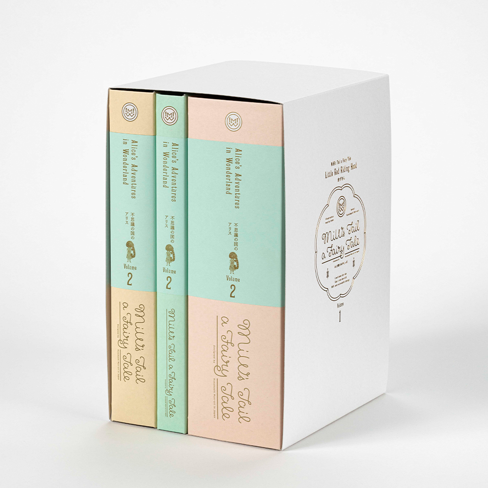 オオカミと赤ずきんの話　タオルGIFT BOOK 3セット（スリーブ付き）バス×1・フェイス×1・ウォッシュ×1