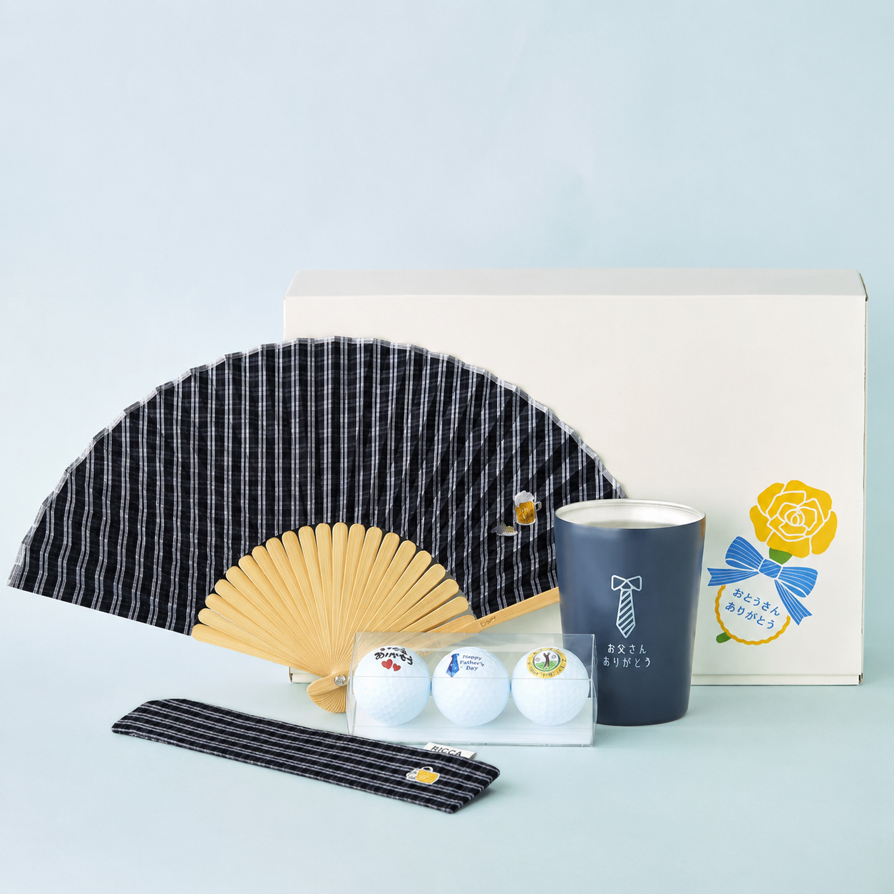 【父の日BOX入】父の日メッセージ入り夏を楽しむセット