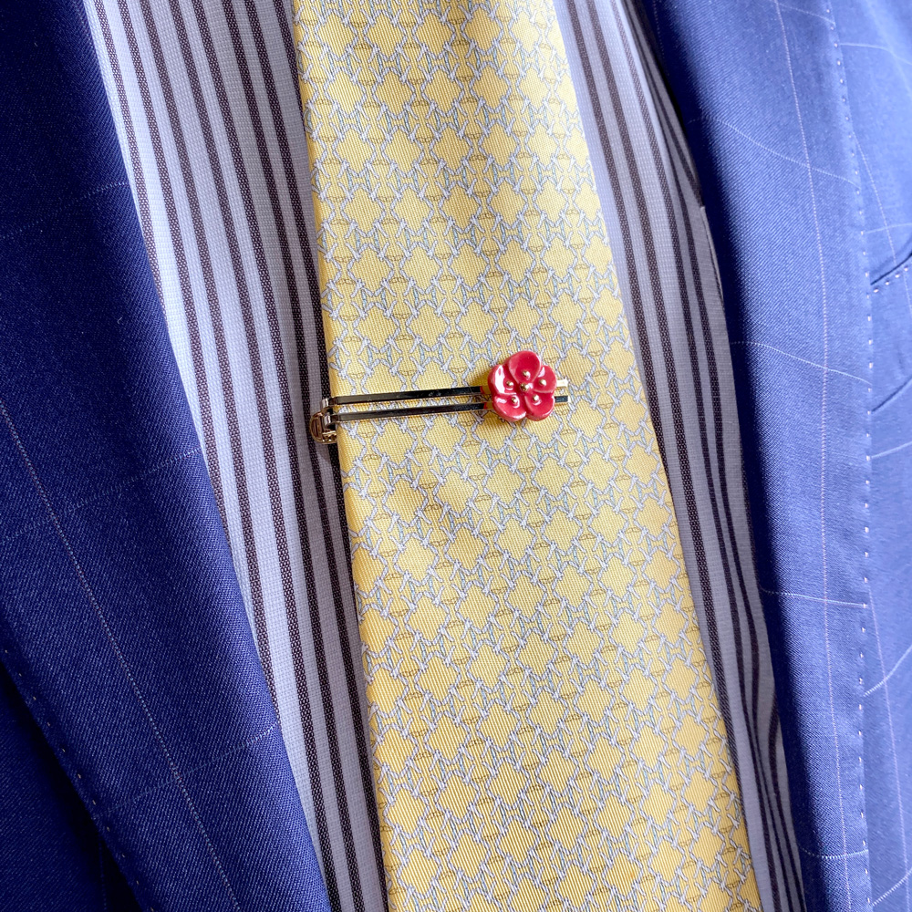 ネクタイピン　Ume（梅）