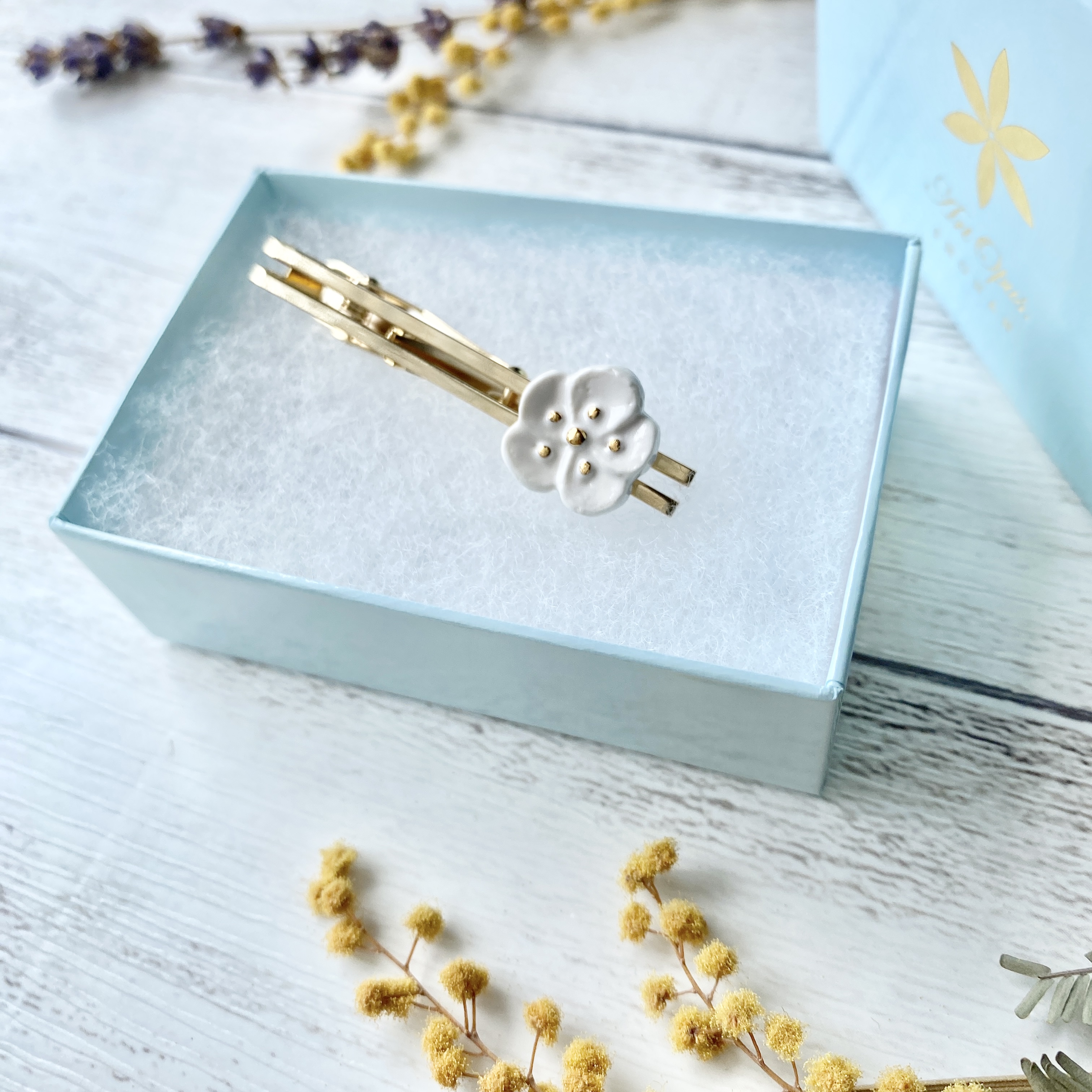 ネクタイピン　Ume（梅）