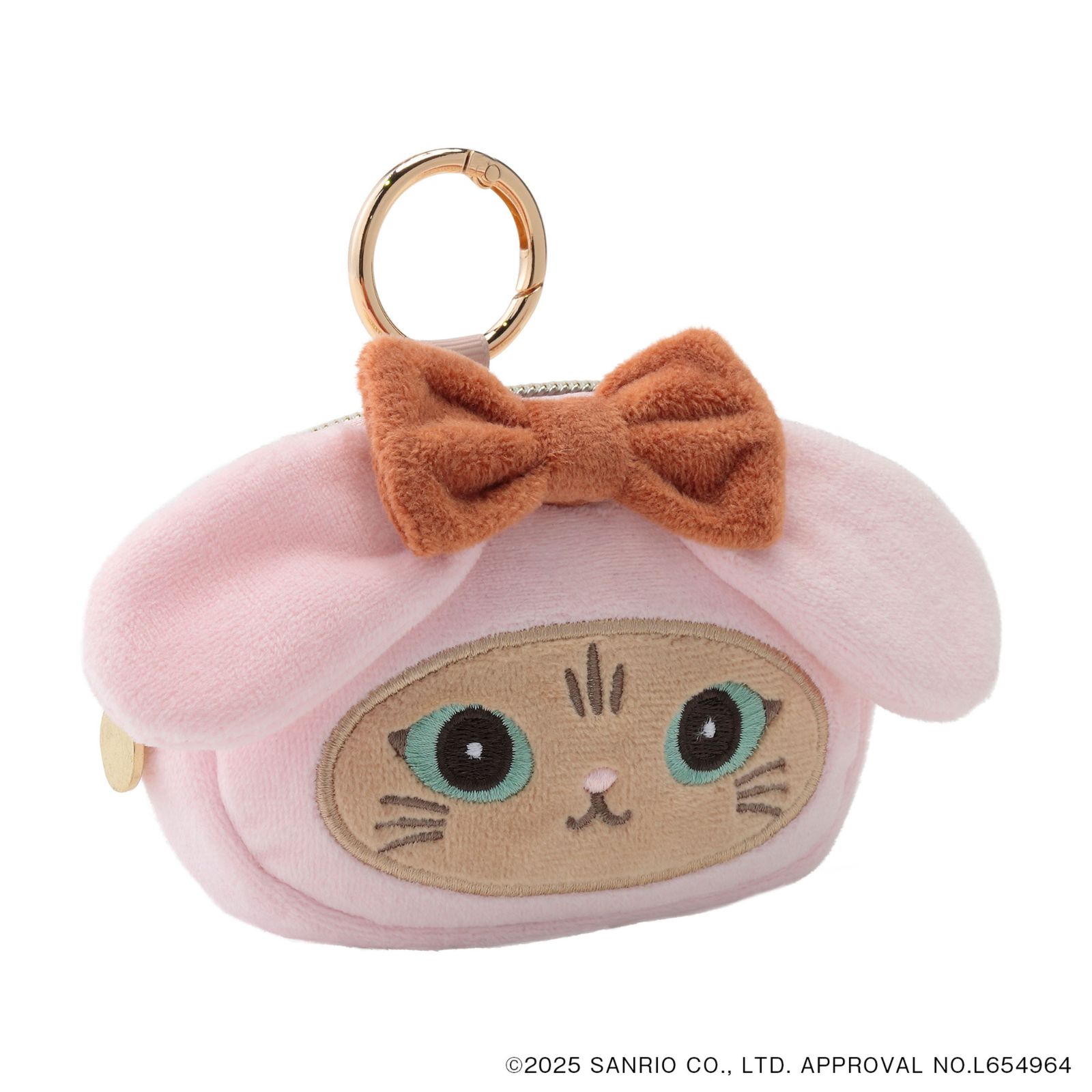 【ポール＆ジョー×マイメロディ】カラビナ付きフェイスポーチ・M