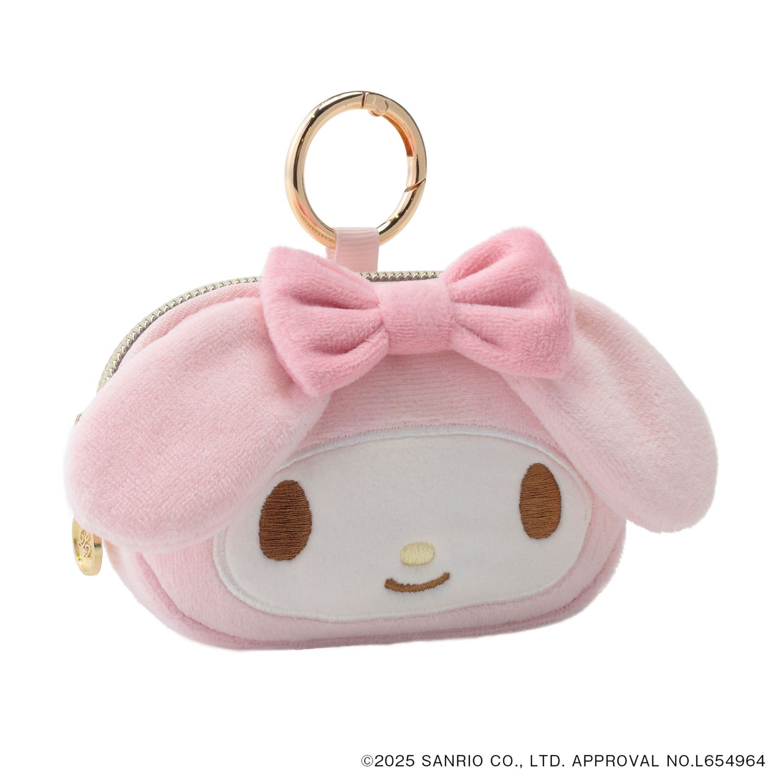 【ポール＆ジョー×マイメロディ】カラビナ付きフェイスポーチ・M