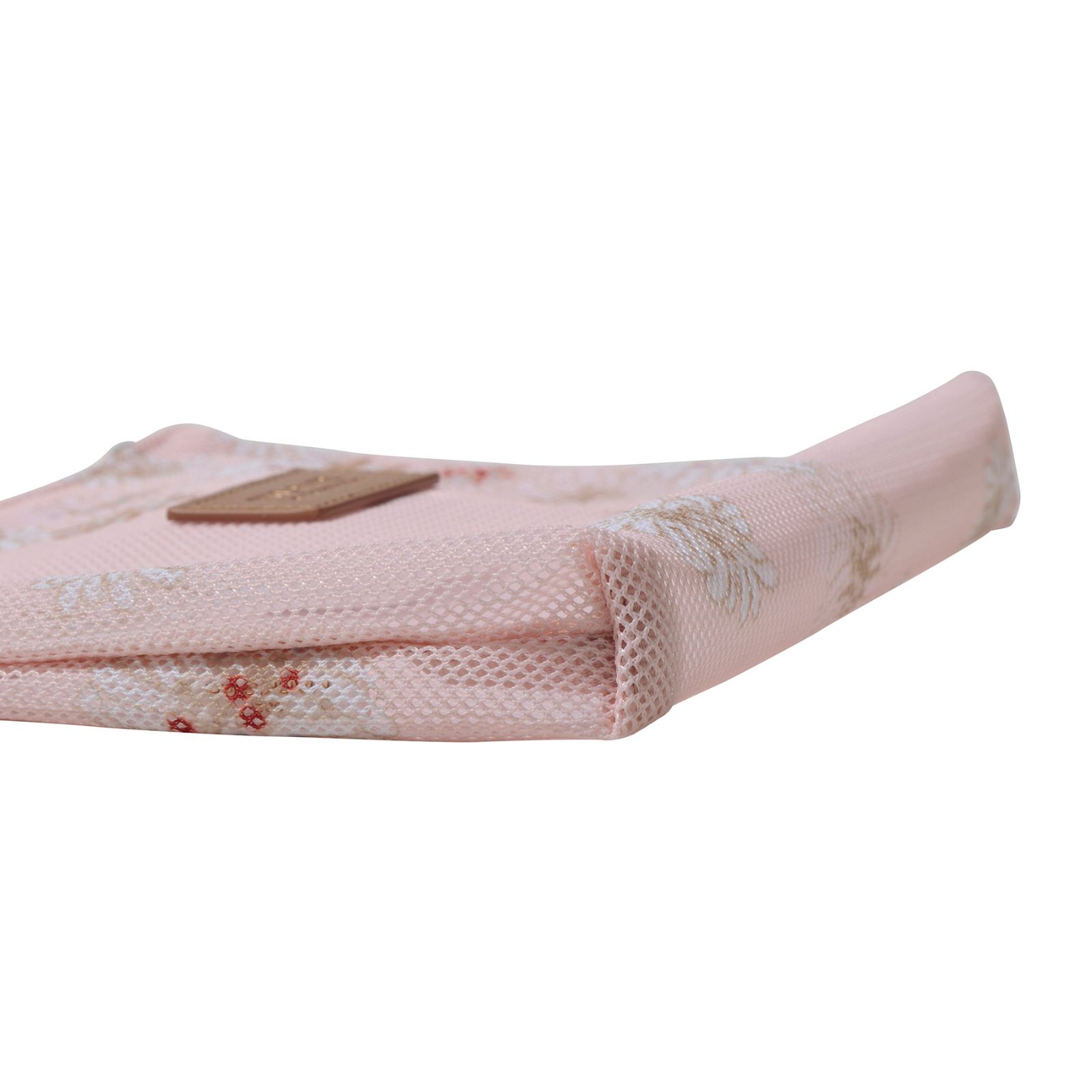 プリントメッシュフラットポーチ