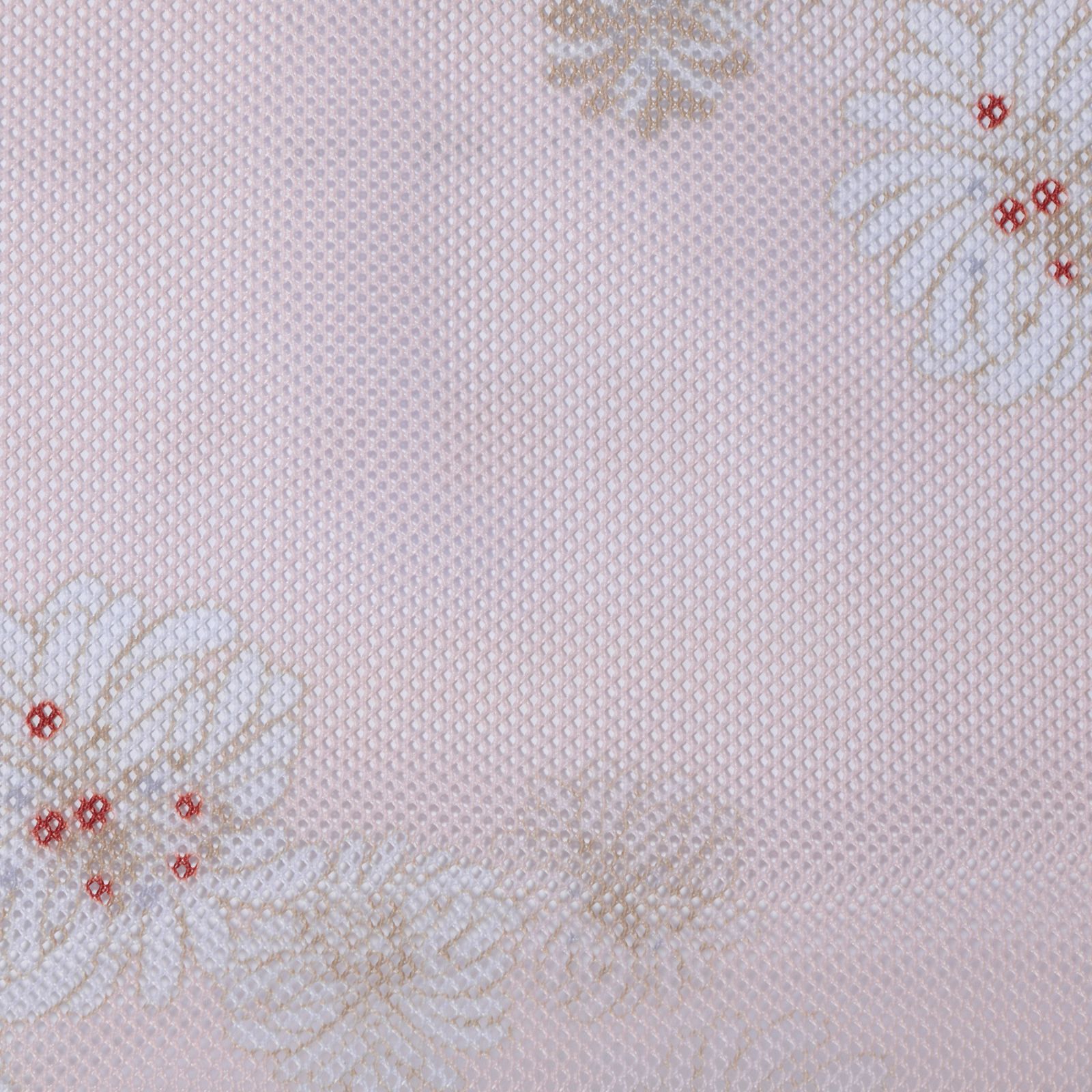 プリントメッシュフラットポーチ