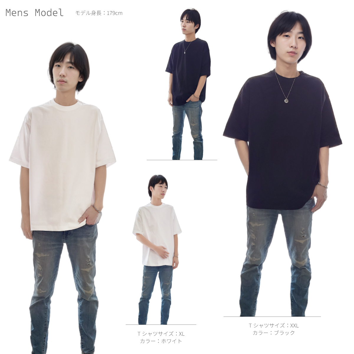 【イニシャル/記念日を刻印できる】KING＆QUEEN」 ペアTシャツ USAコットン100%
