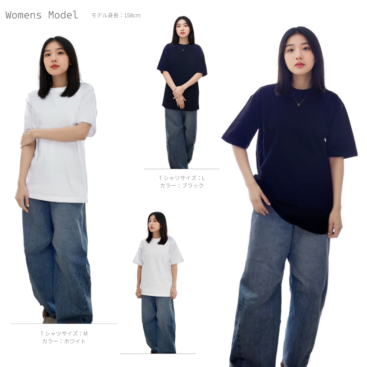 【イニシャル/記念日を刻印できる】2つのタグを合わせてハートに ペアTシャツ USAコットン100%