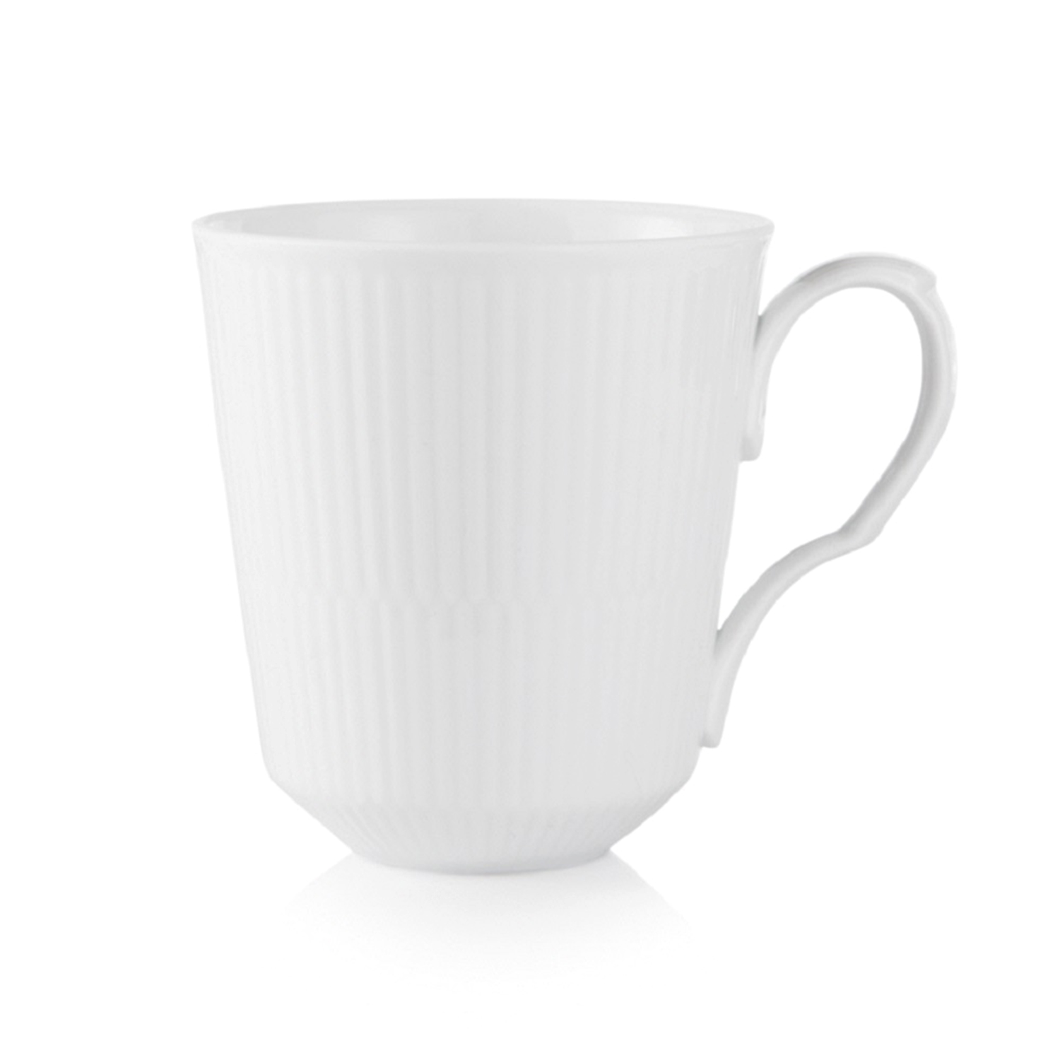 ホワイトフルーテッド マグSペア 280ml | Royal Copenhagen（ロイヤル