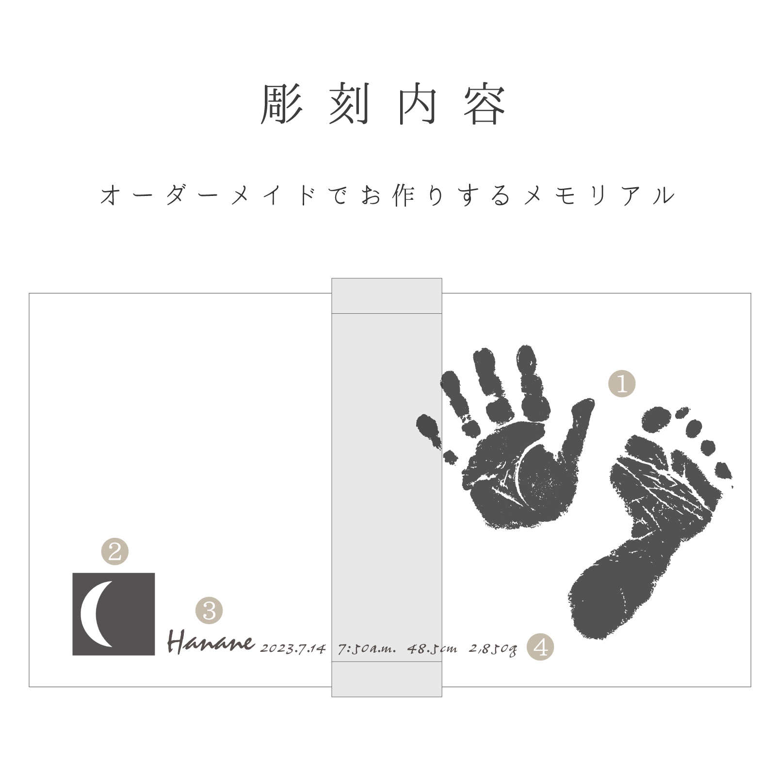 ムーン　フォトスタンド