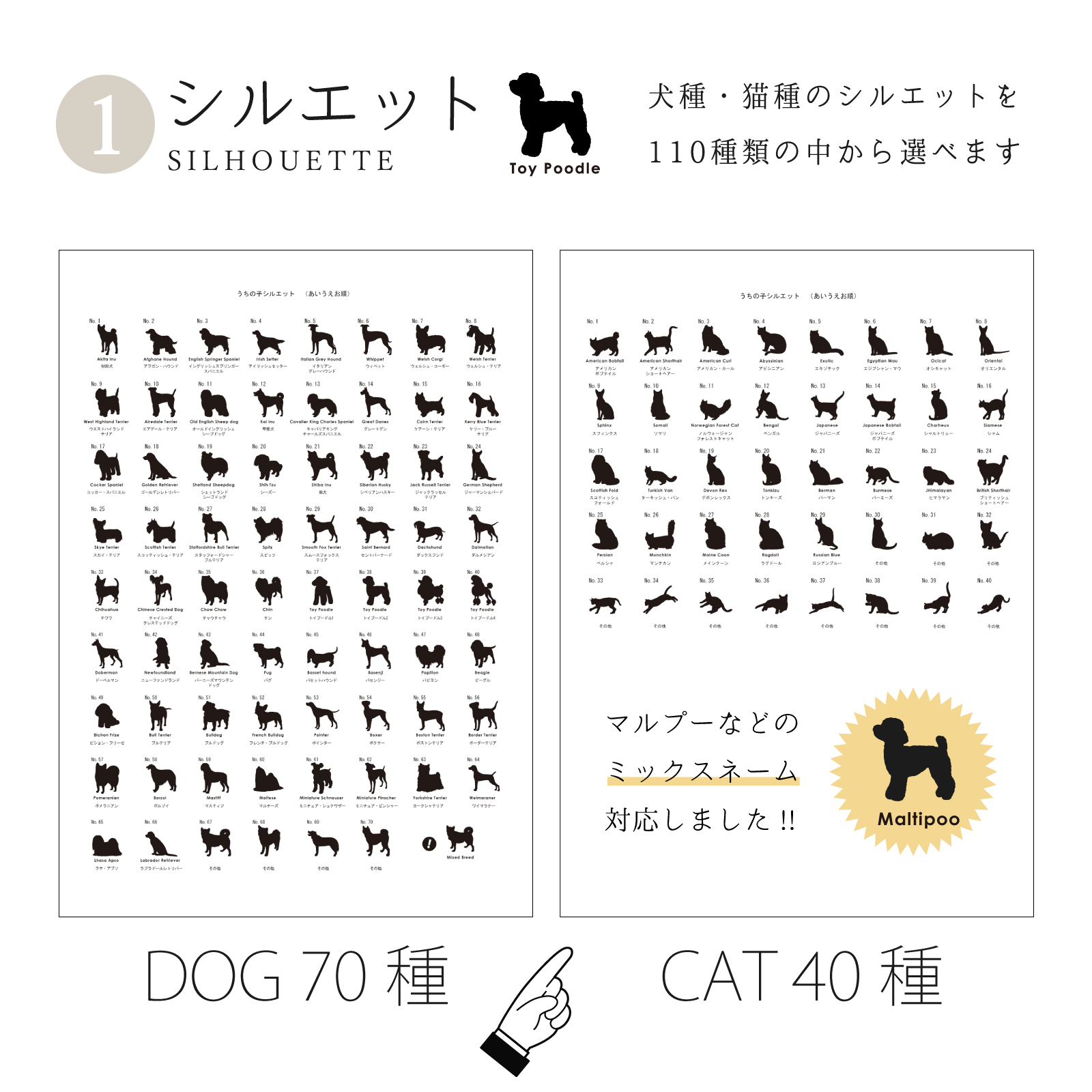 ＜愛犬・愛猫用ギフト券＞うちの子記念日・ウッドフォトフレーム