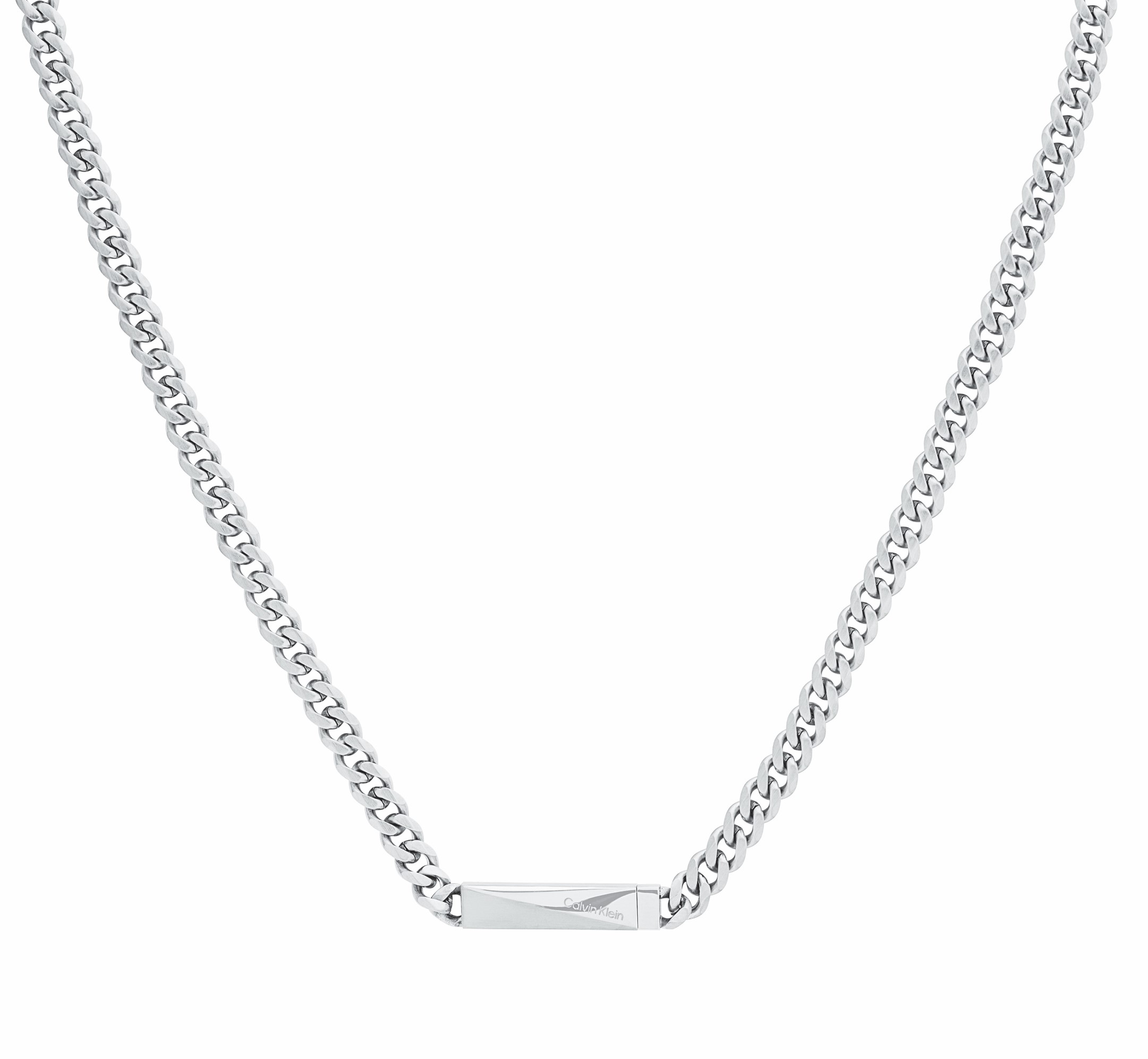 国内発！  // チェーンネックレス ICONIC ID Calvin Klein☆チェーンネックレス Iconic ID (Calvin Klein