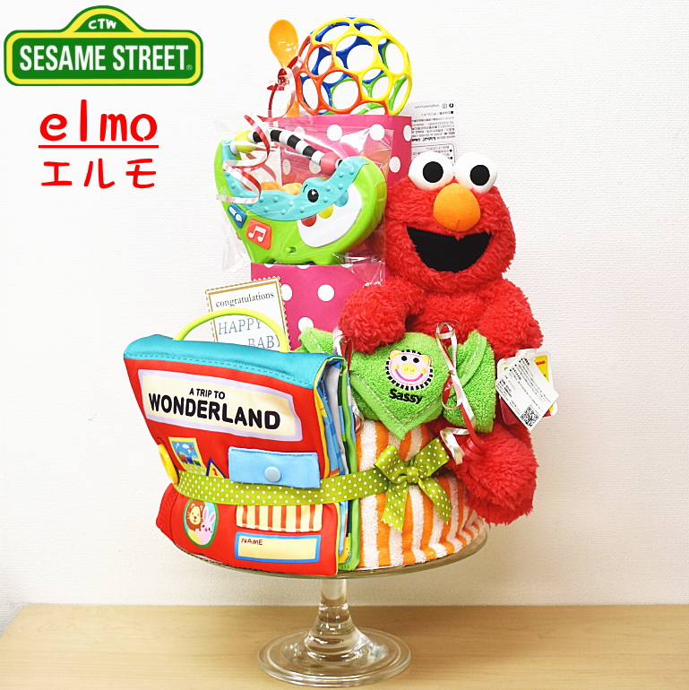 ♡eiページ♡オムツケーキ おむつケーキ Belle Vie（ベルビー） ふわふわアニマルブロックおむつケーキ 出産