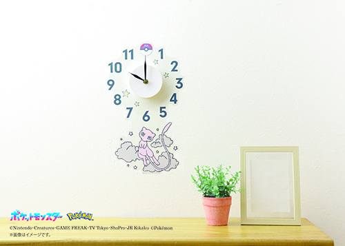 ポケモンウォールクロックステッカー