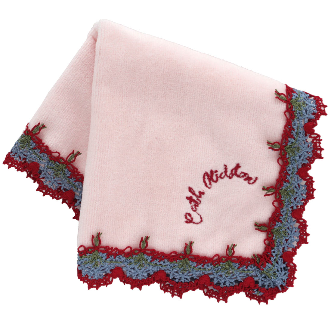 タオルハンカチーフ＜ブーケ柄レース＞