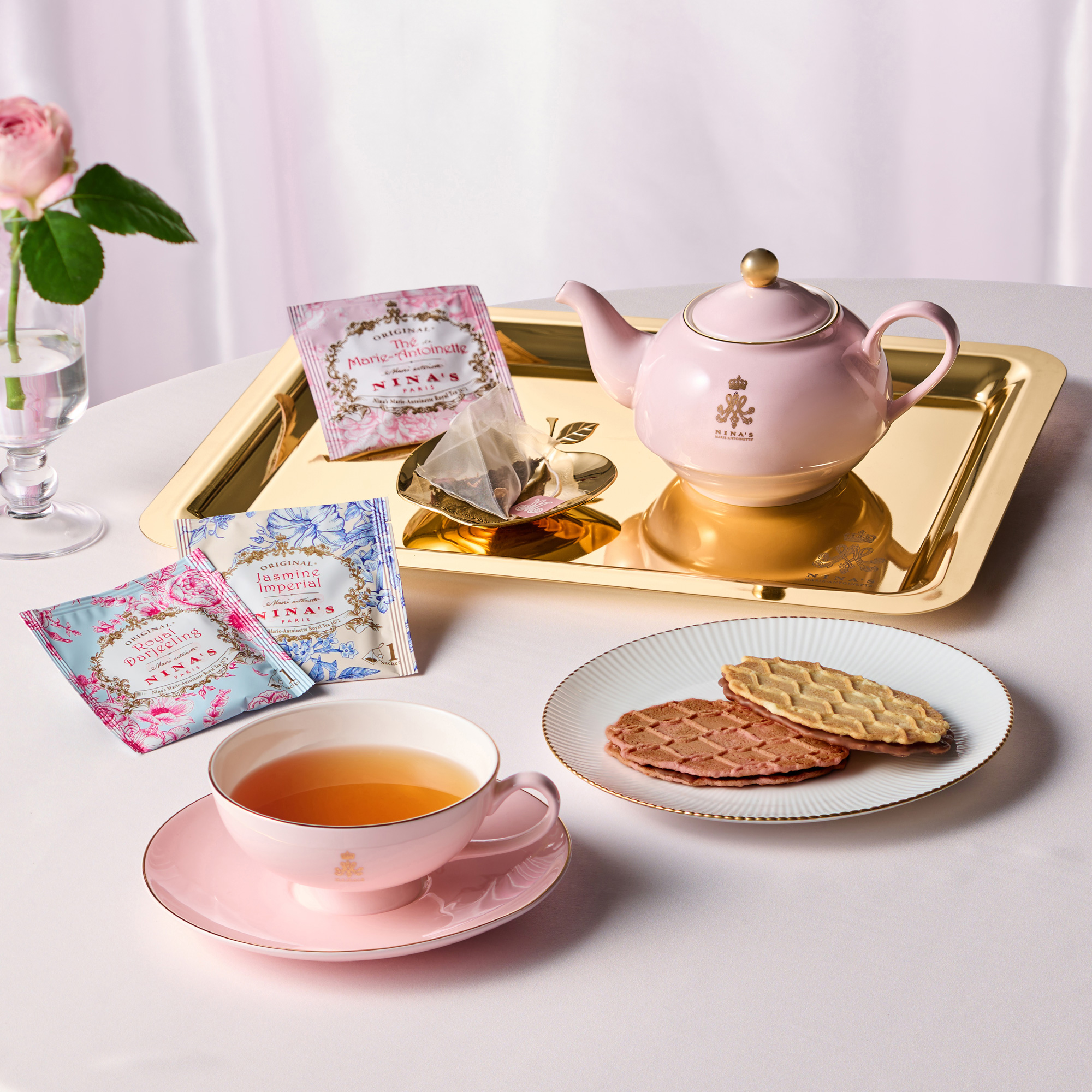 ニナス　マリー・アントワネット　ニナスオリジナルシークレットガーデンティータイム 12個