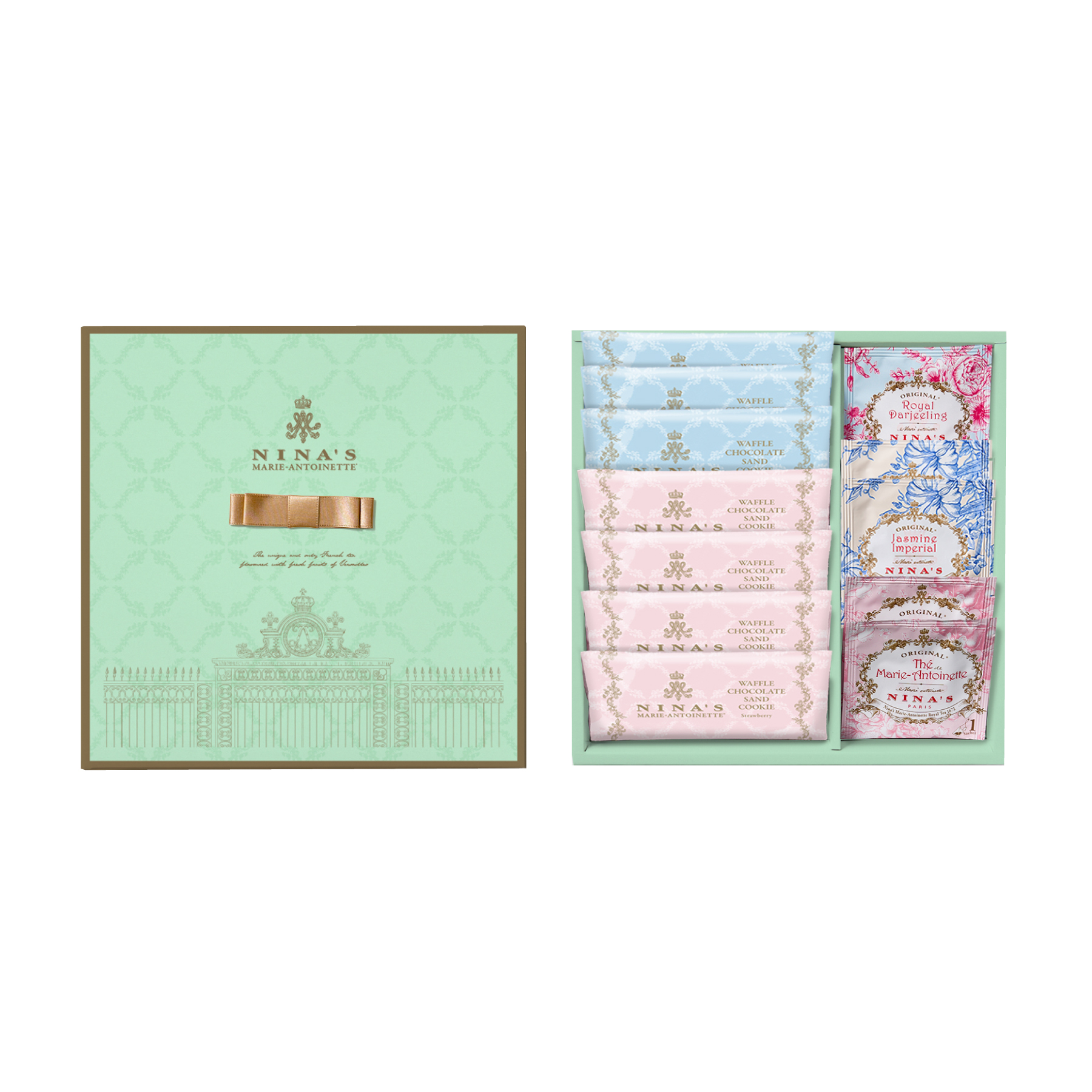 ニナス　マリー・アントワネット　ニナスオリジナルシークレットガーデンティータイム 12個