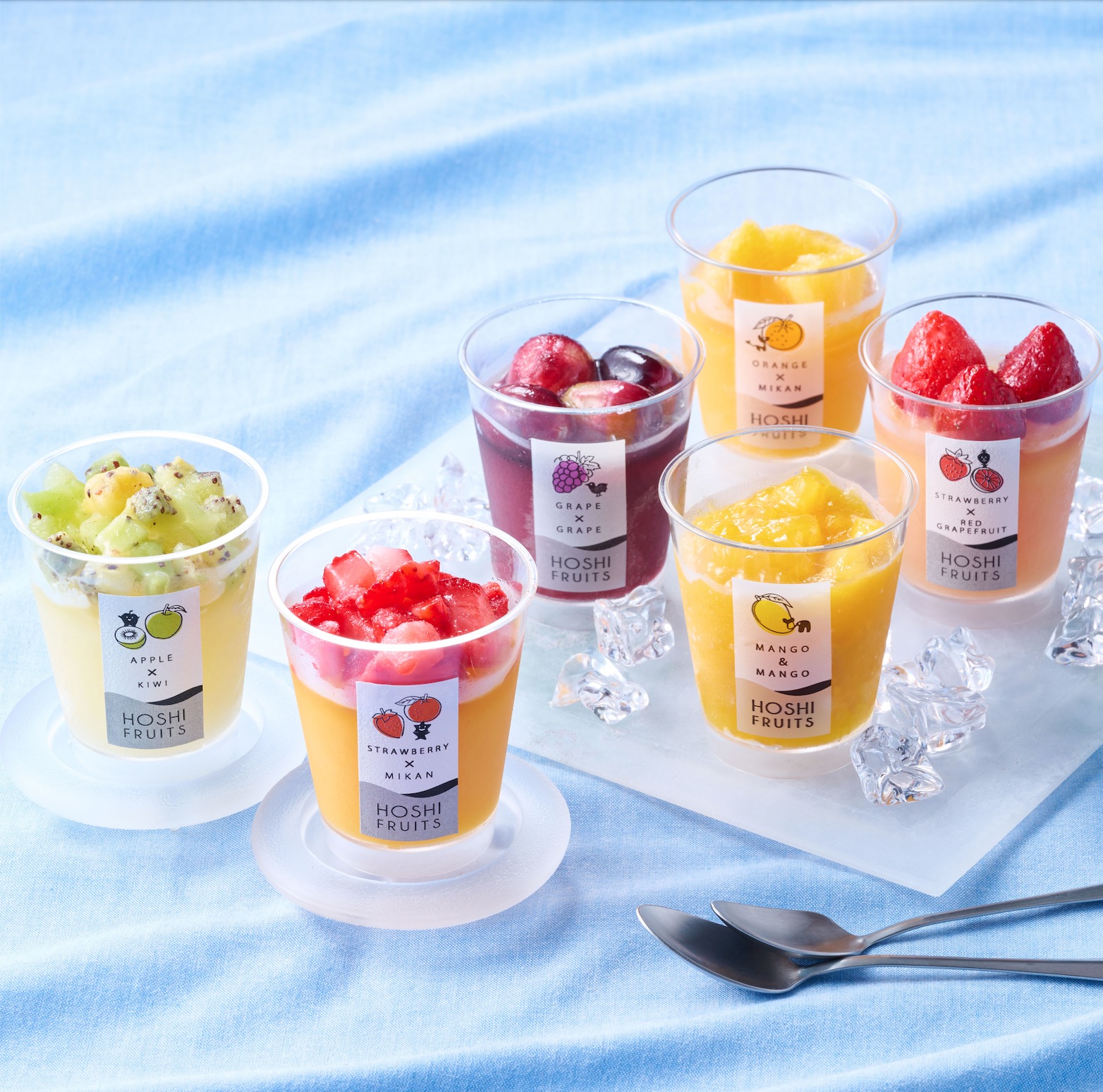 【送料込】フローズンフルーツジュレ　6個《HFJ-12A》