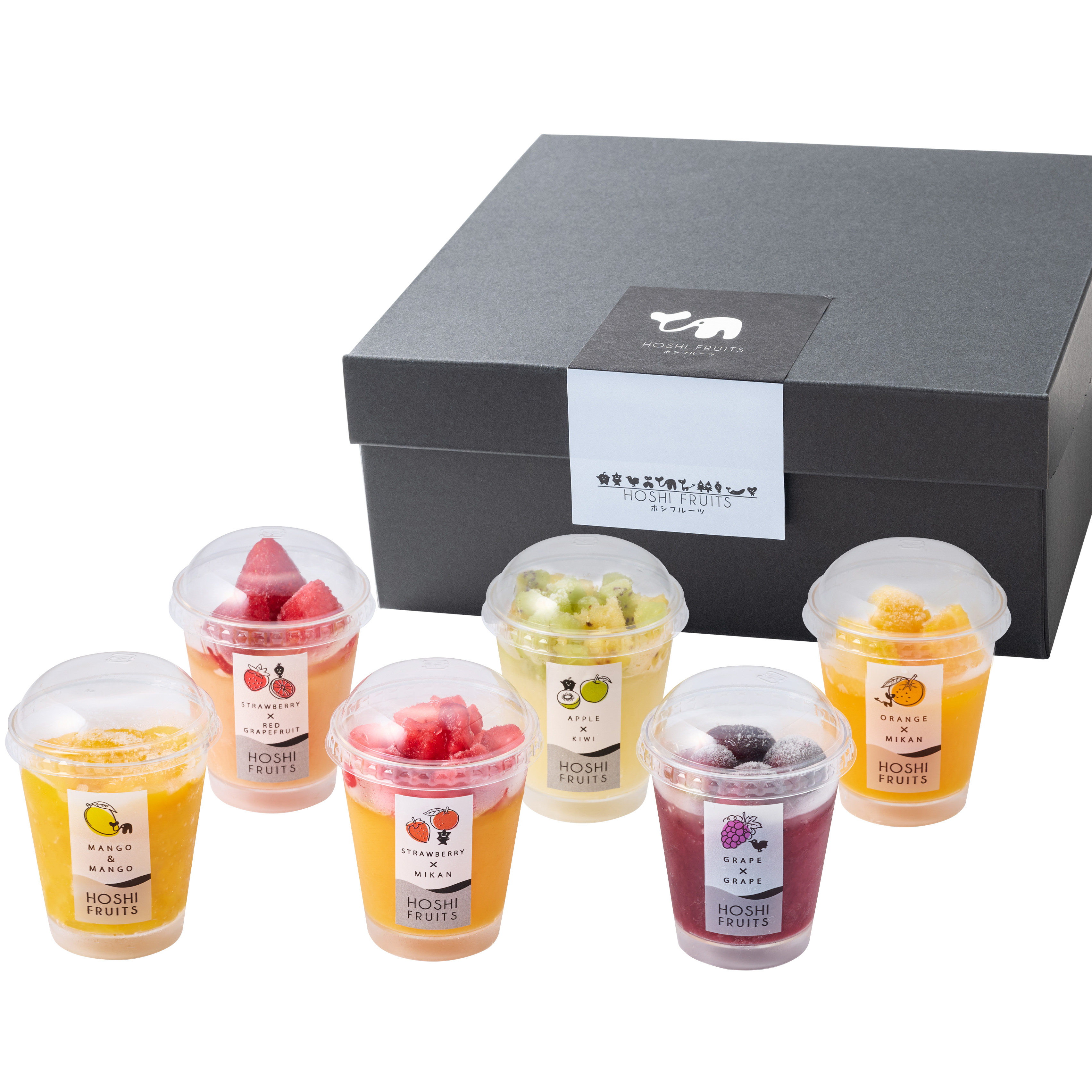 【送料込】フローズンフルーツジュレ　6個《HFJ-12A》