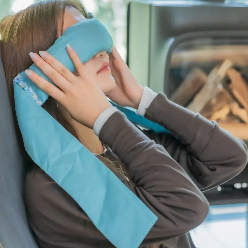 【入眠カイロ】Cornpillow  冷え性・安眠に 目首肩腰用　アイピロー