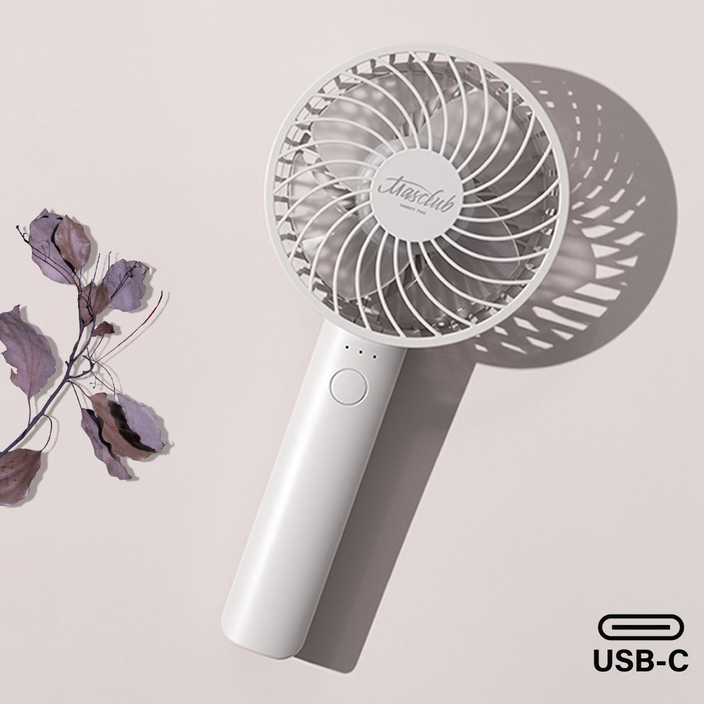 選べる5色 大容量ハンディファン＜ストラップ付き＞