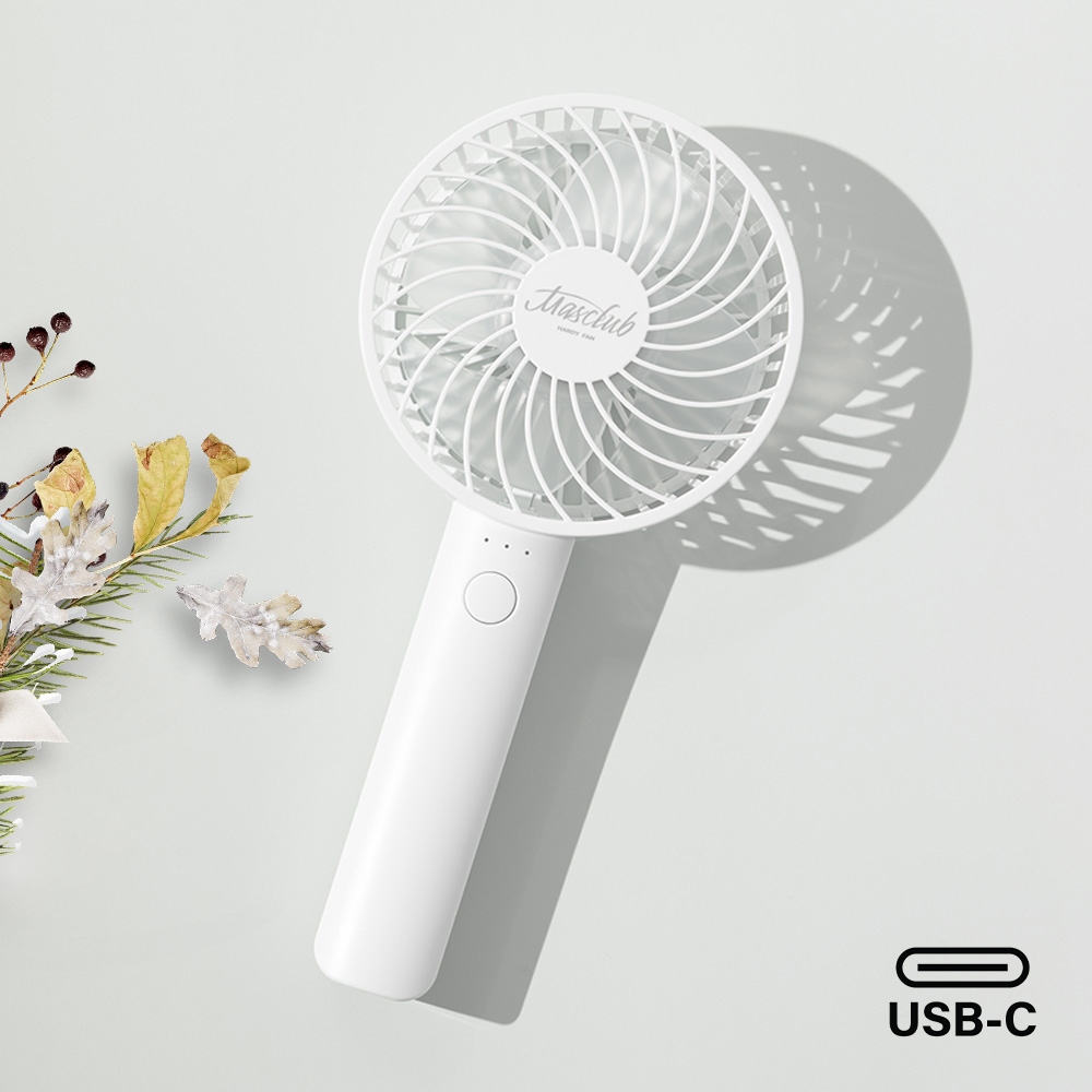選べる5色 大容量ハンディファン＜ストラップ付き＞
