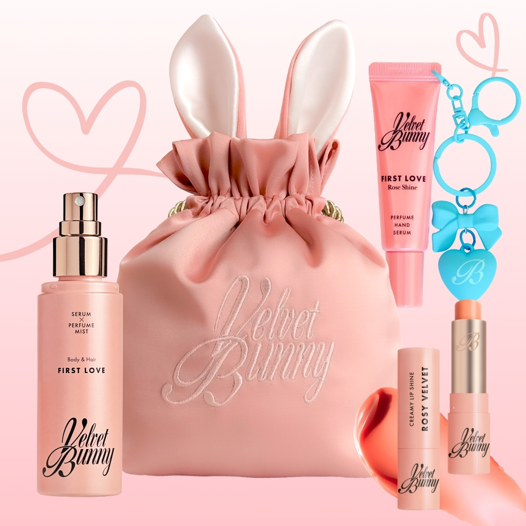 バニーポーチ&コスメ3点セット | Velvet Bunny(ベルベット バニーポーチ&コスメ3点セット | Velvet Bunny(ベルベット