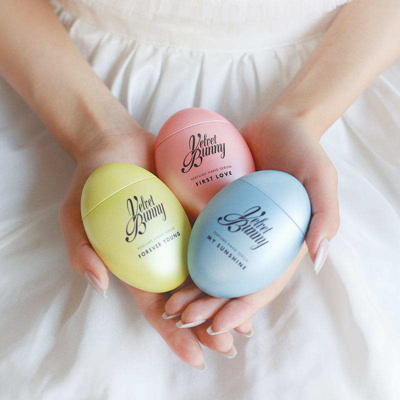 【お友達が色を選べる/BOX付】バニーポーチ＆ハンドクリームセット