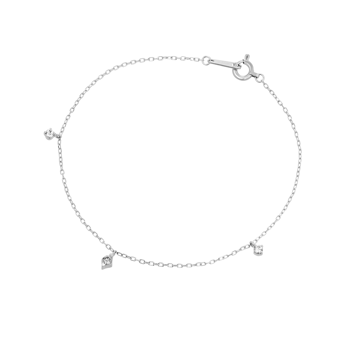 【名入れ】誕生石ブレスレット＆ブランドジュエリーポーチセット