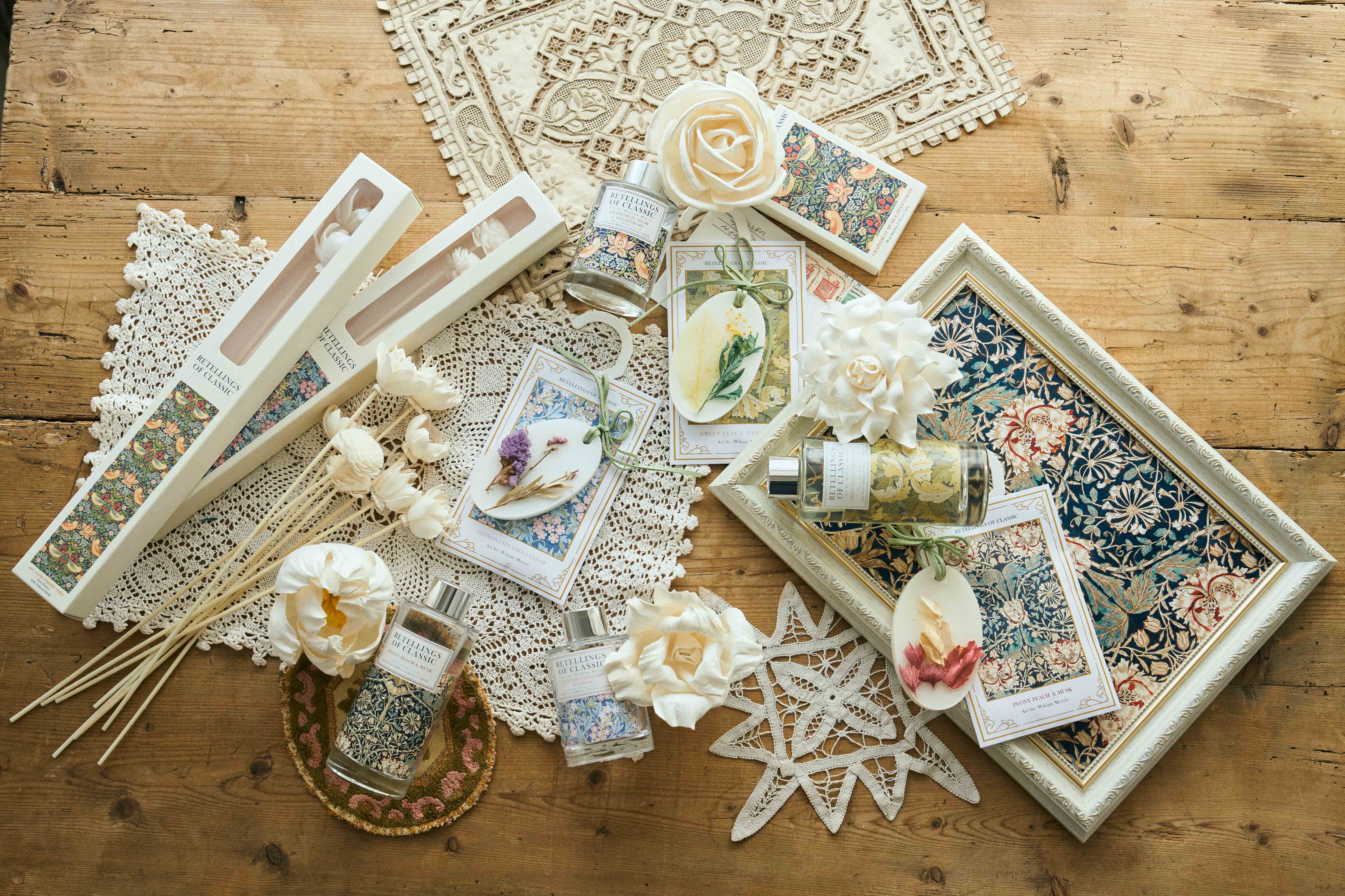 【お友達が香り選べる】ワックスサシェ＆シンピュルテヘアオイルセット