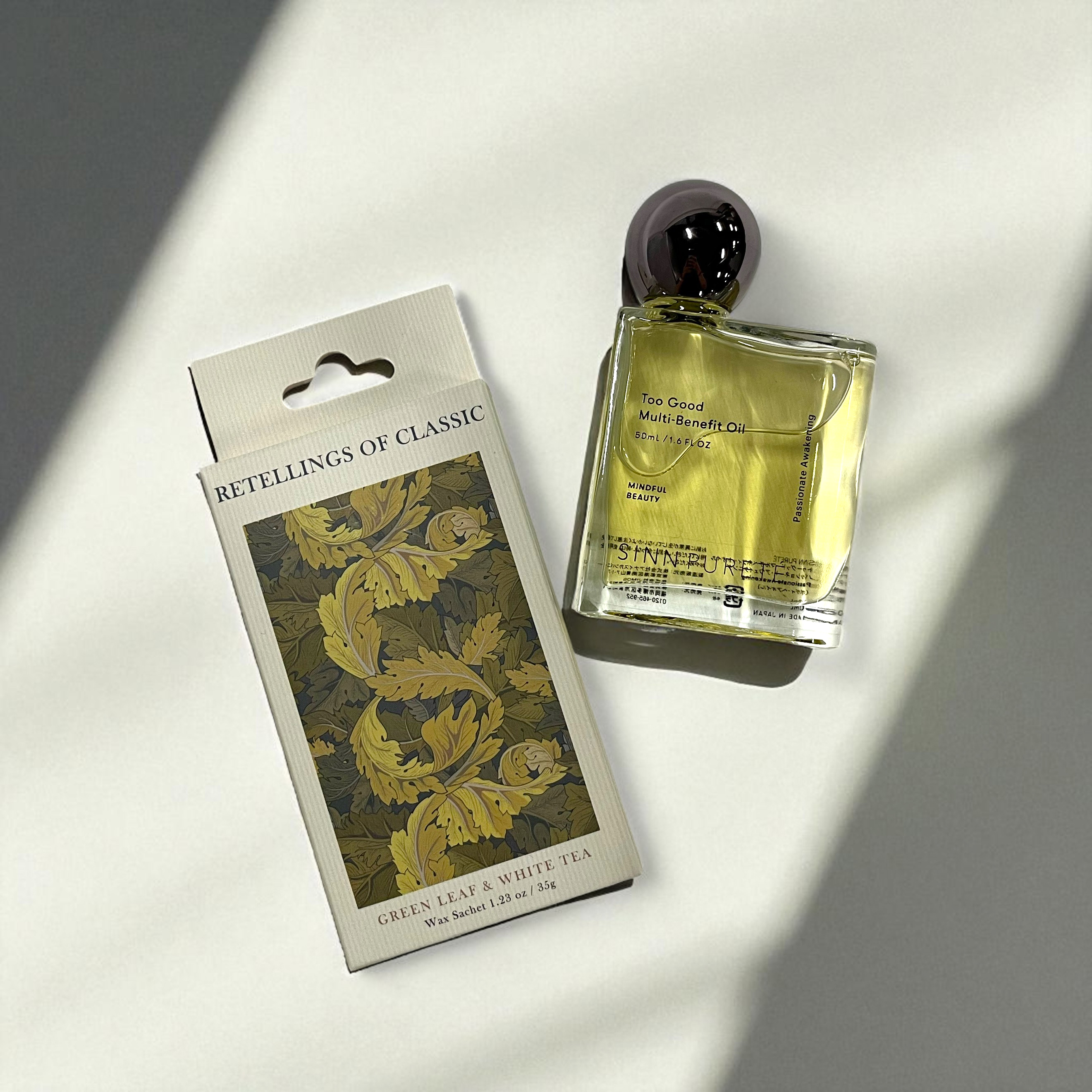 【お友達が香り選べる】ワックスサシェ＆シンピュルテヘアオイルセット