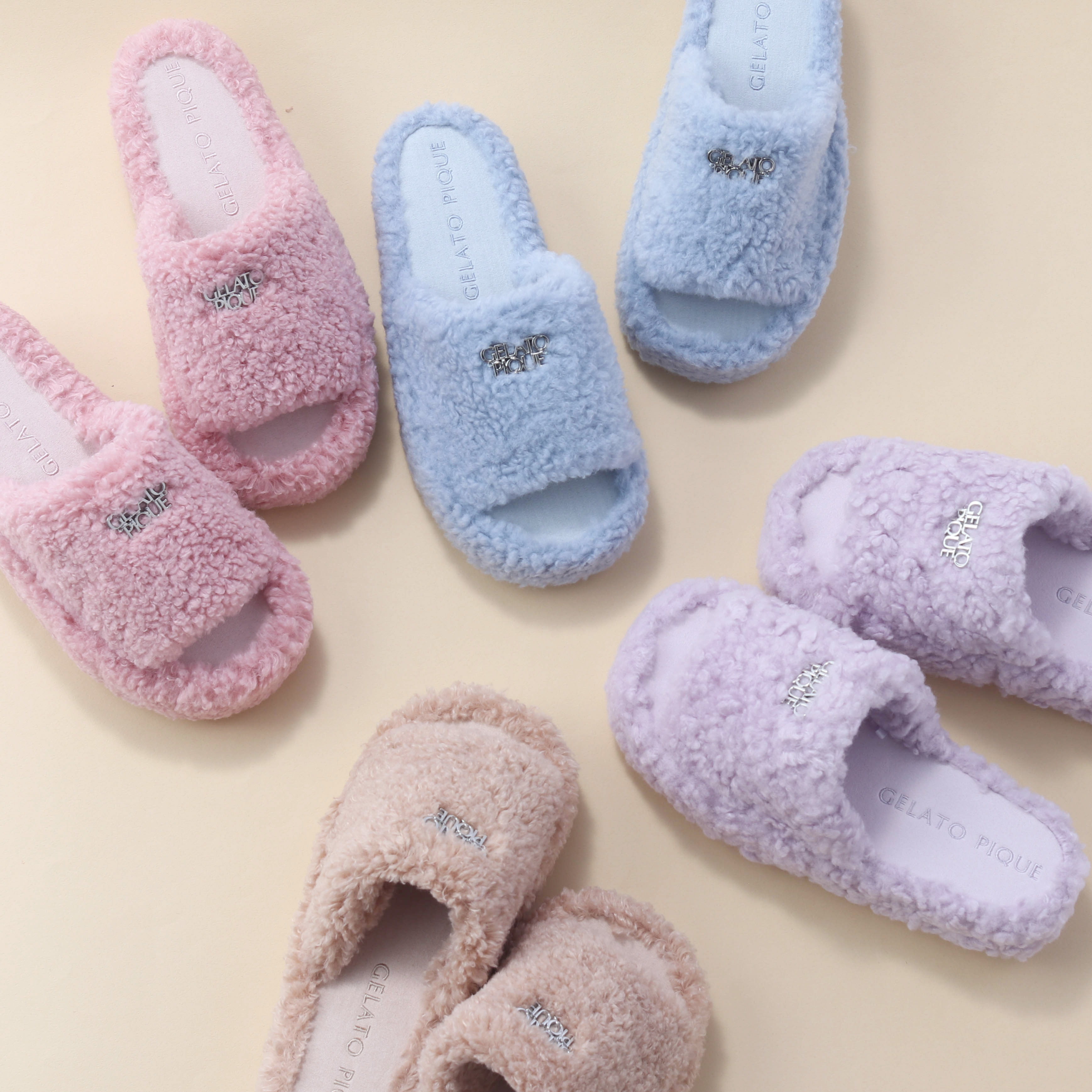 【WOMEN】ボアルームシューズ