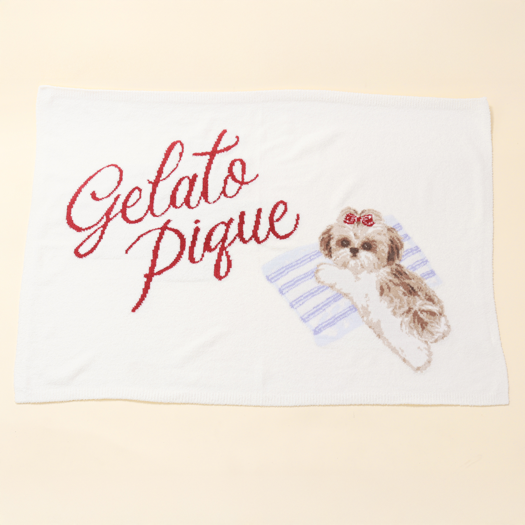 WOMEN】シーズーJQDブランケット | gelato pique（ジェラート