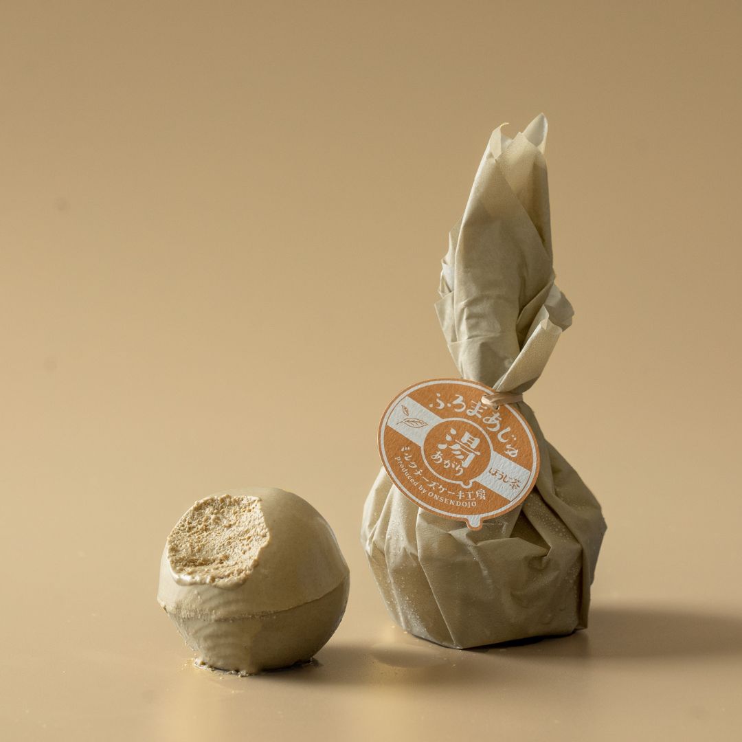 抹茶味3個×ほうじ茶味3個セット｜湯あがりミルクチーズケーキ工房ふろまあじゅ