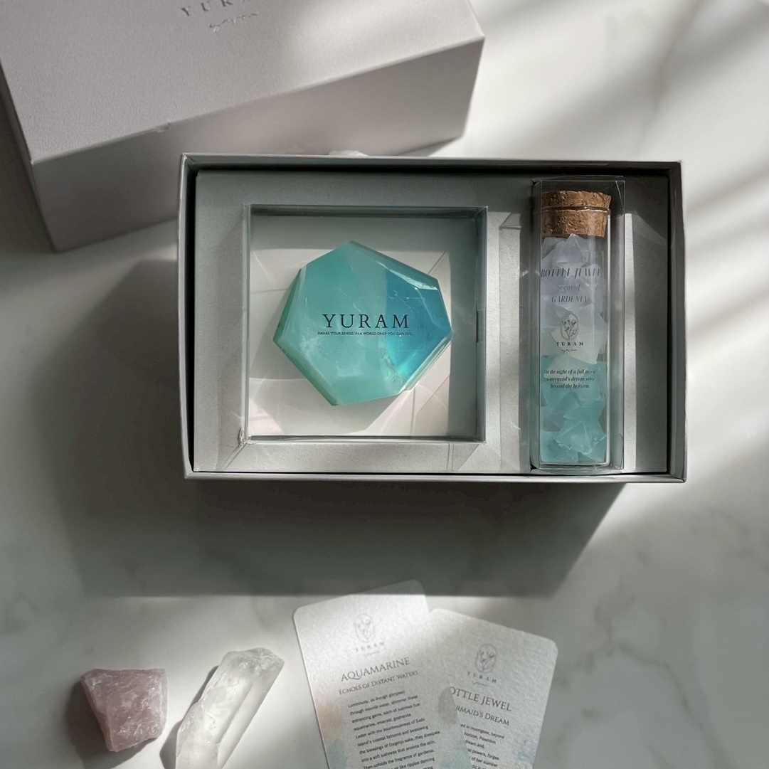 【宝石石鹸】宝石箱（愛を紡ぐ妖精・人魚の記憶）