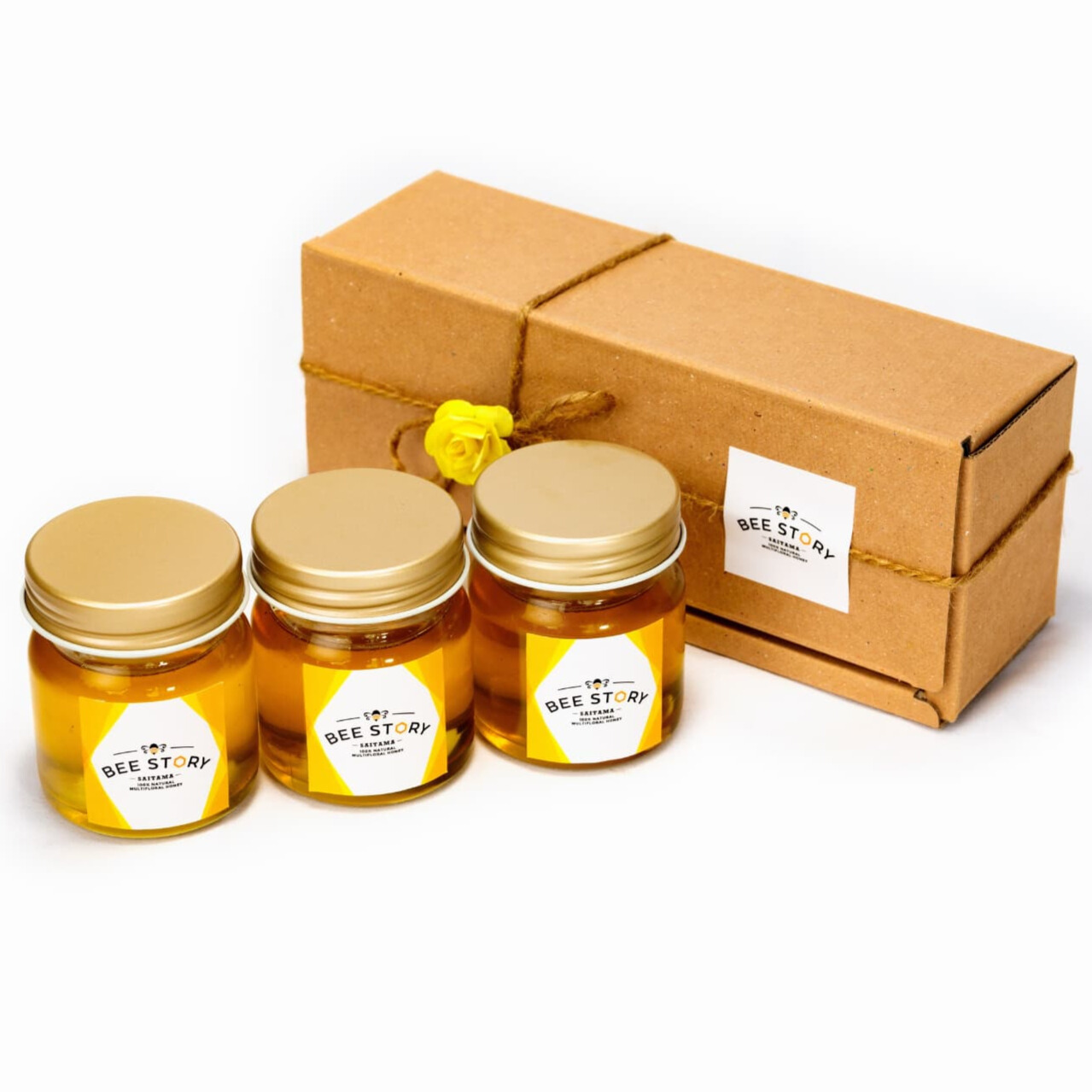 埼玉県産はちみつ（百花蜜）50ｇ×3個BOX