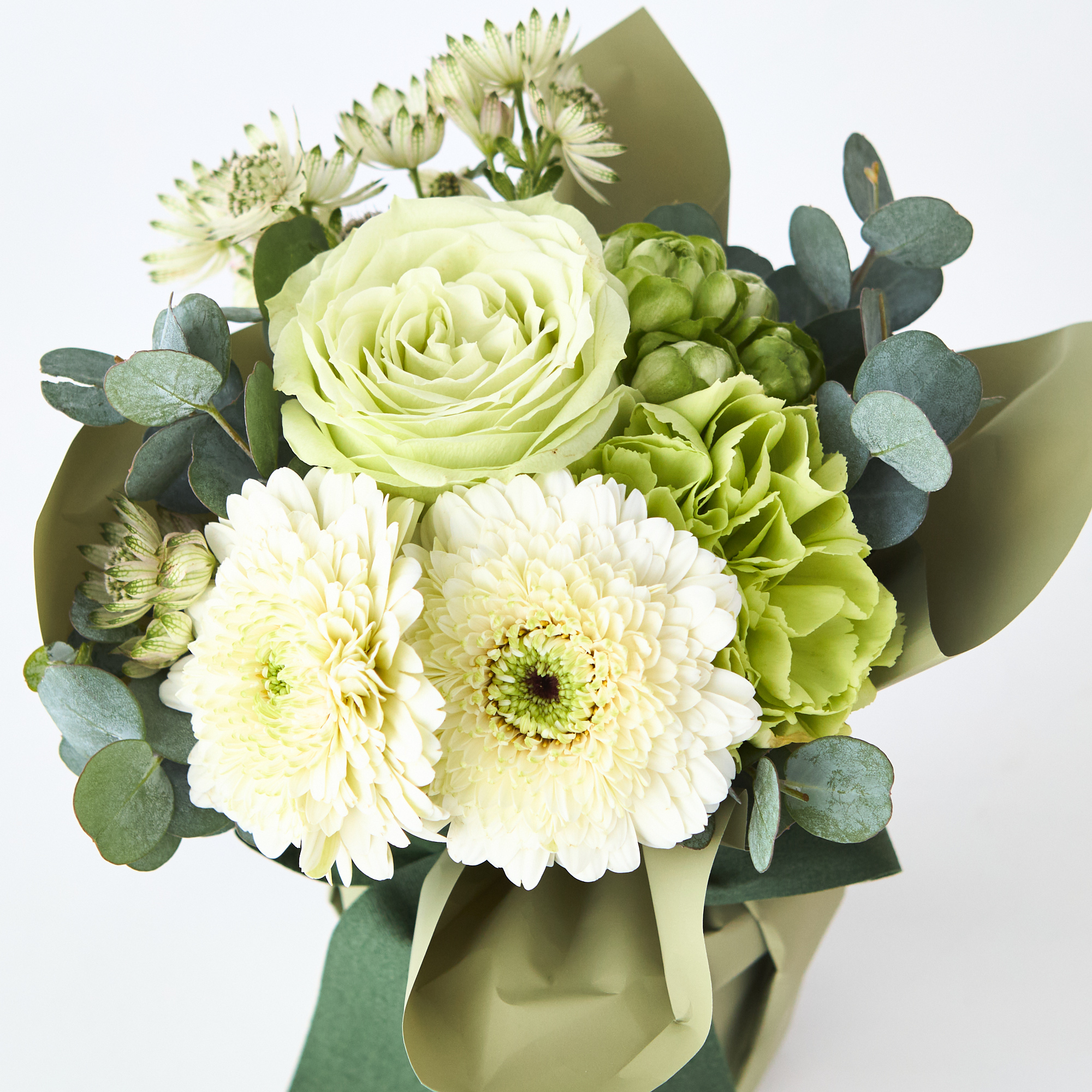 【結婚祝いに】 カタログギフト“Wedding”＆そのまま飾れる季節のお花のブーケ