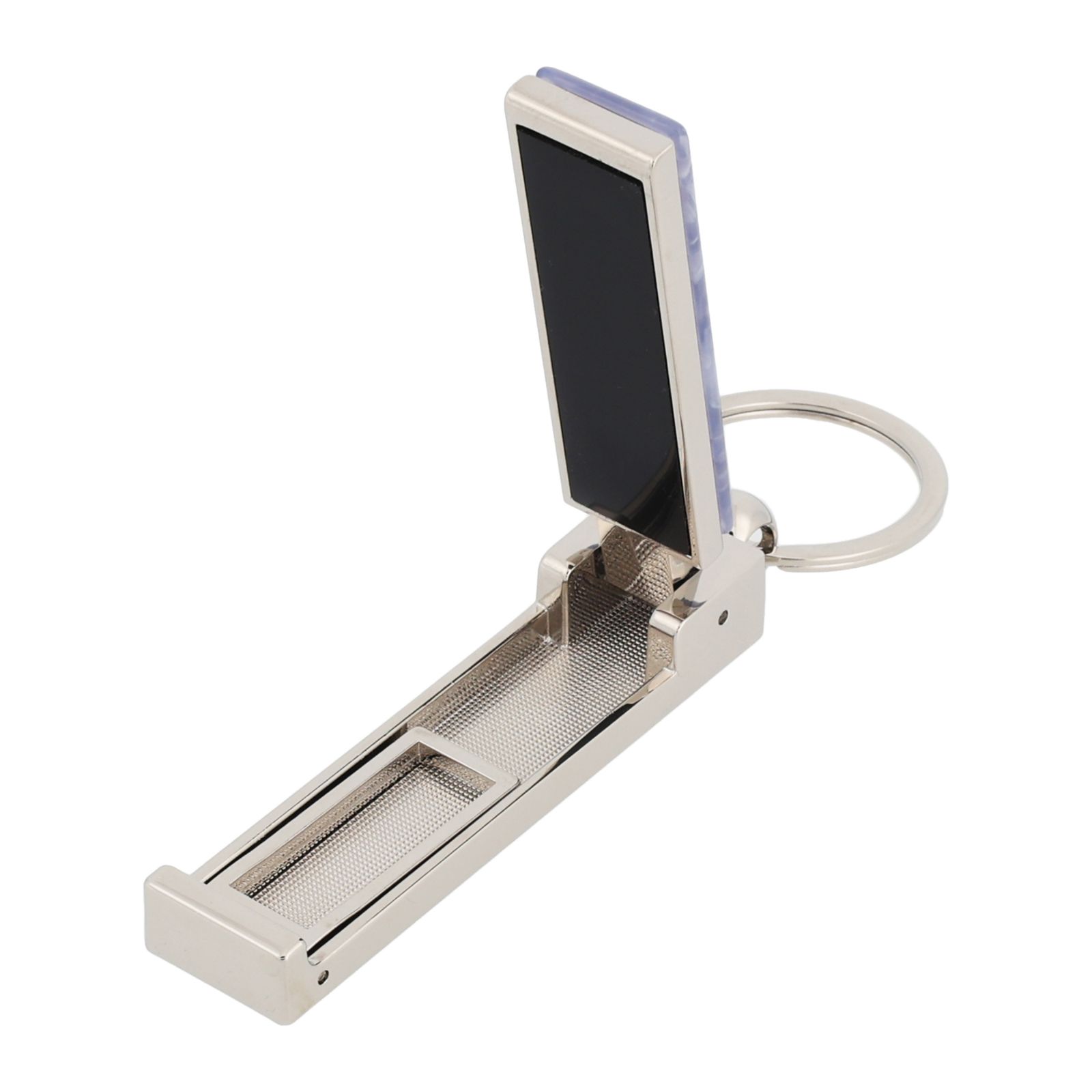 高見えデザインの2WAYキーホルダー（スマホ＆バッグスタンド）