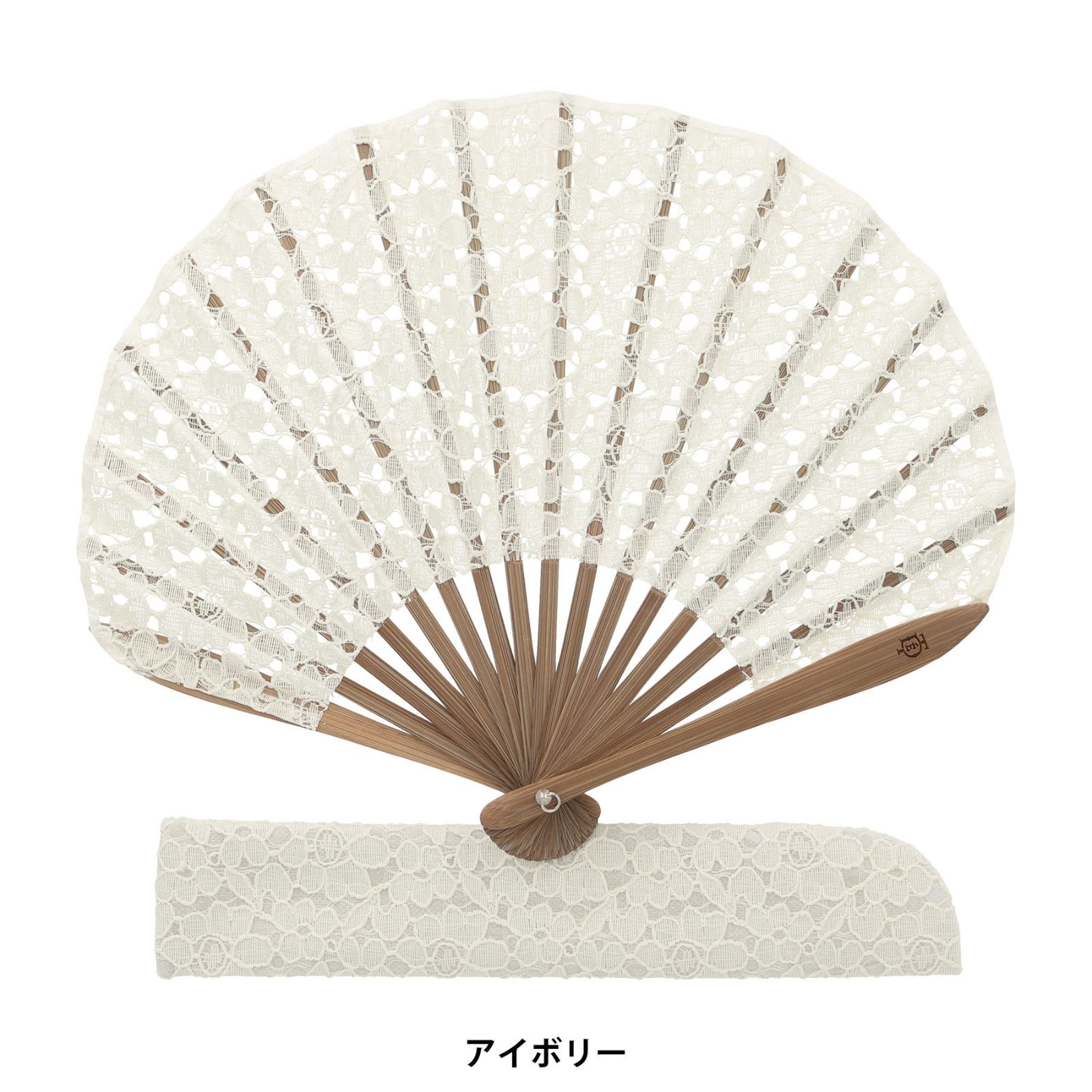 レース扇子 EDITO365【桐箱入り】