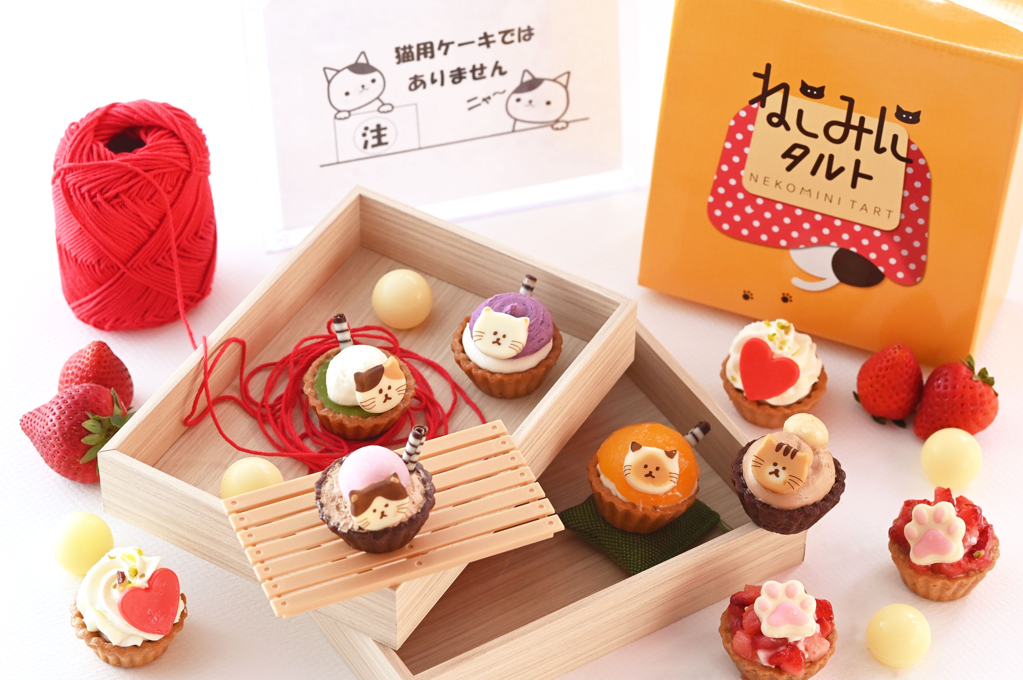 冬フレーバー】ねこみにタルトセット 9個入 | フレッシュタルトのお店