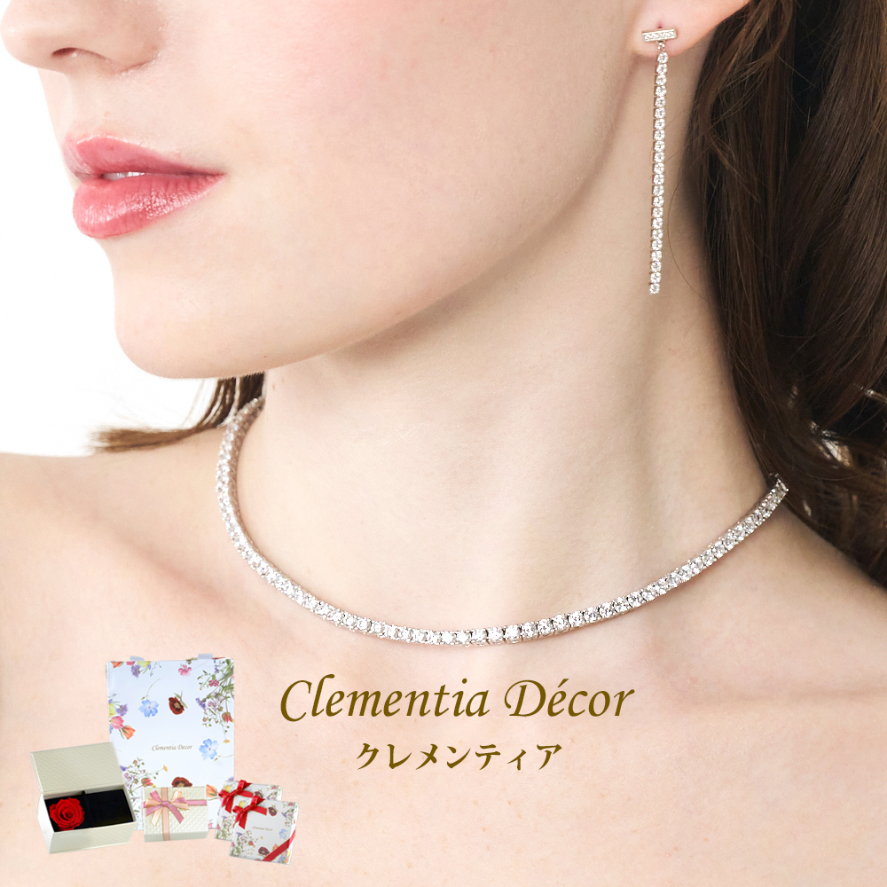 クリスティーンフルエタニティネックレス