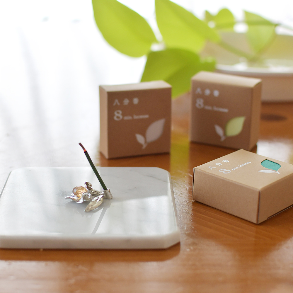 八分香と香立いおりセットハーブ/香立フルール・ド・リス