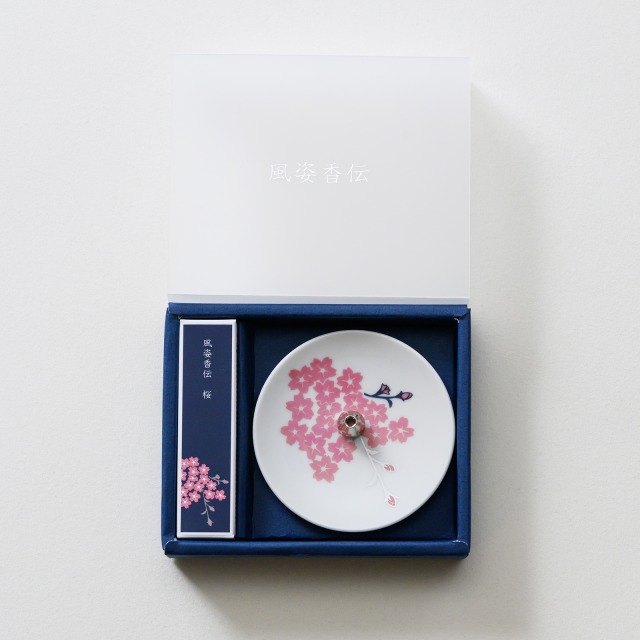 風姿香伝　お香と香皿セット